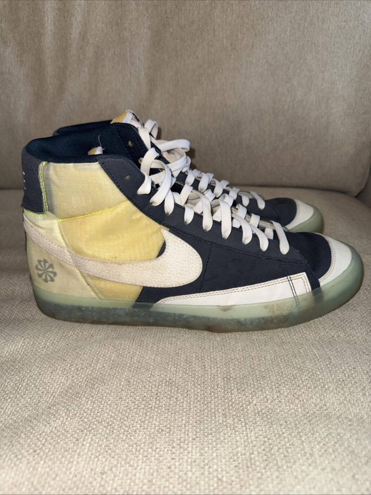 Nike NIKE BLAZER MID '77 ARMORY NAVY SUMMIT WHITE [DH4505-400] Size US 11 / EU 44 - 5 Thumbnail