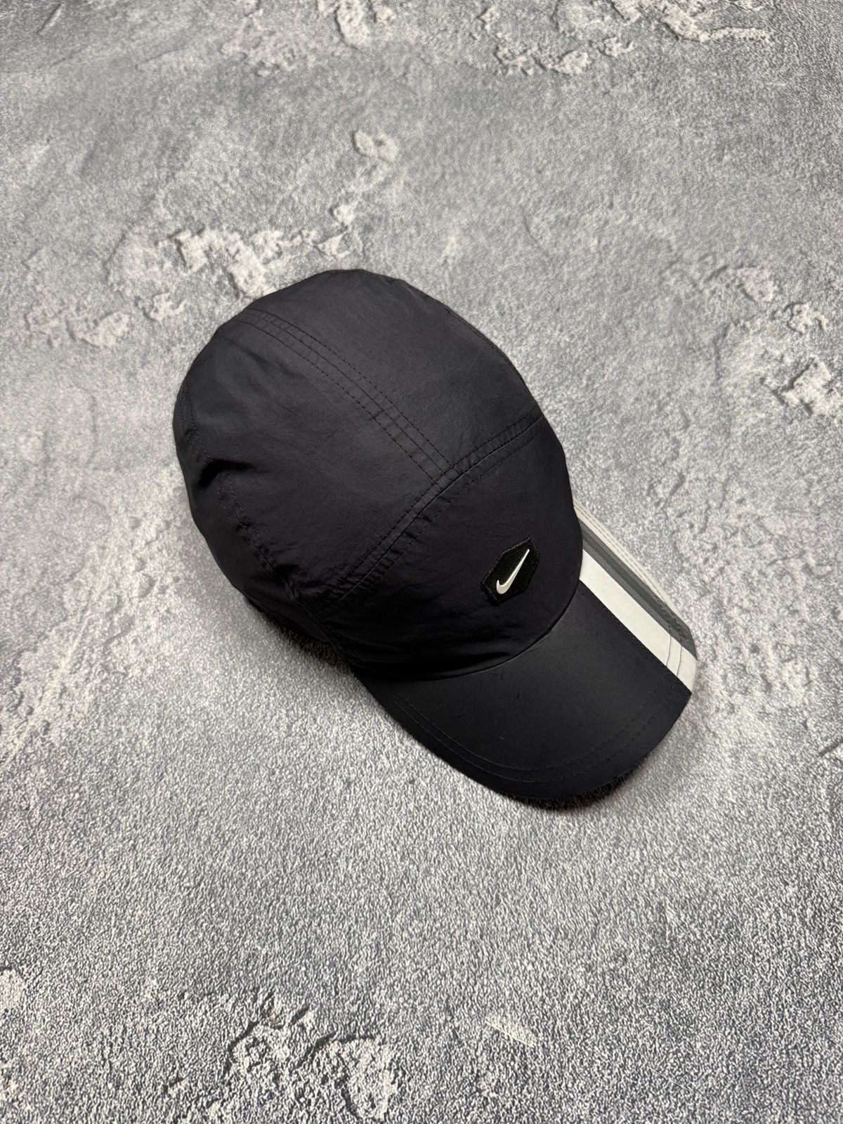 Nike Vintage Y2K Nike 5 Panel Nylon Cap Size ONE SIZE - 2 Thumbnail