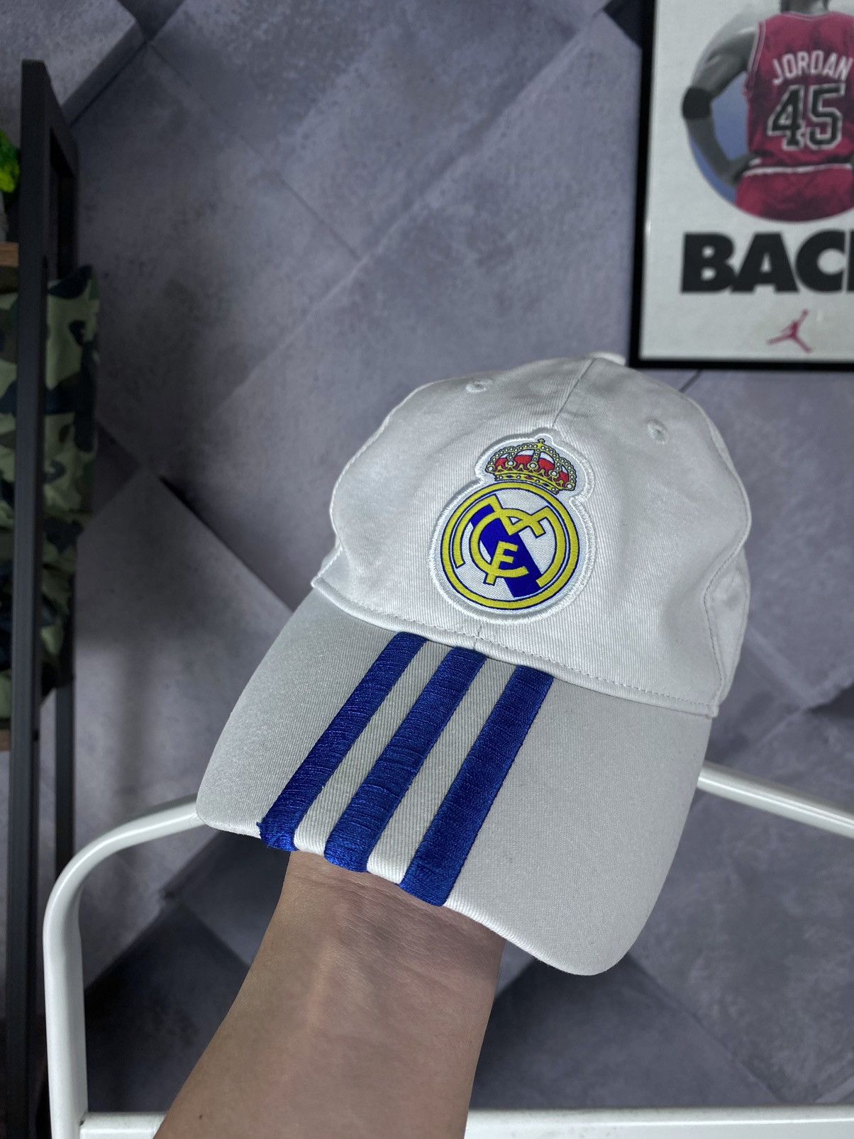 Adidas Adidas Real Madrid Cap Size ONE SIZE - 1 Thumbnail