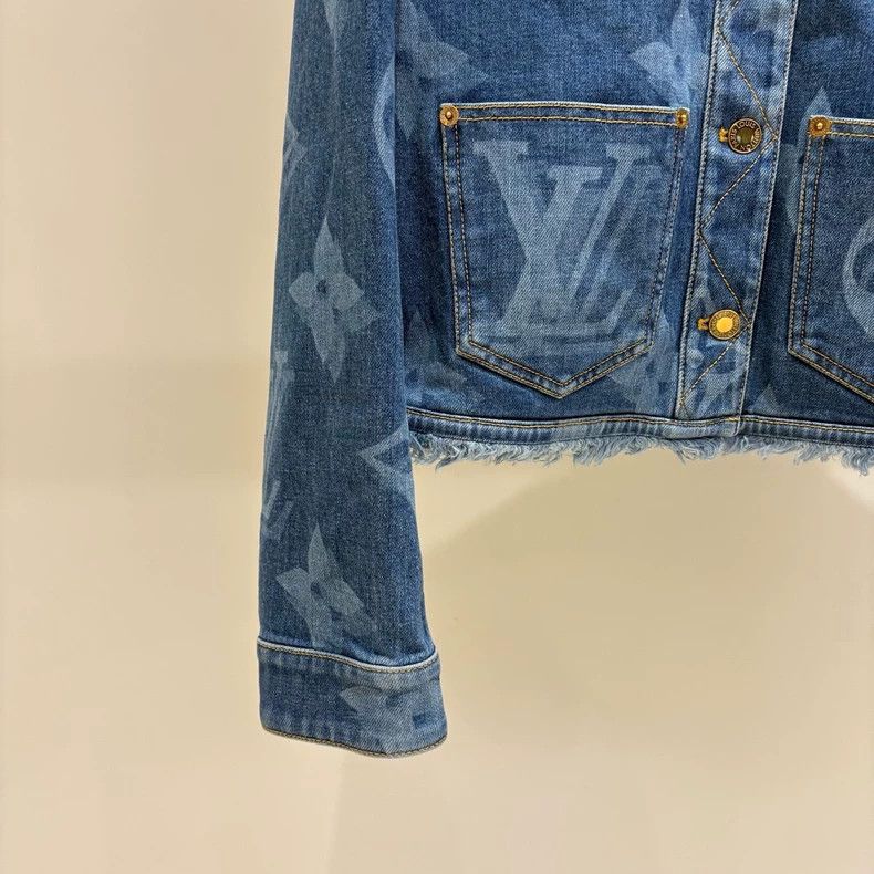 Louis Vuitton Louis Vuitton Double monogram beard denim jacket Size XS / US 0-2 / IT 36-38 - 4 Thumbnail