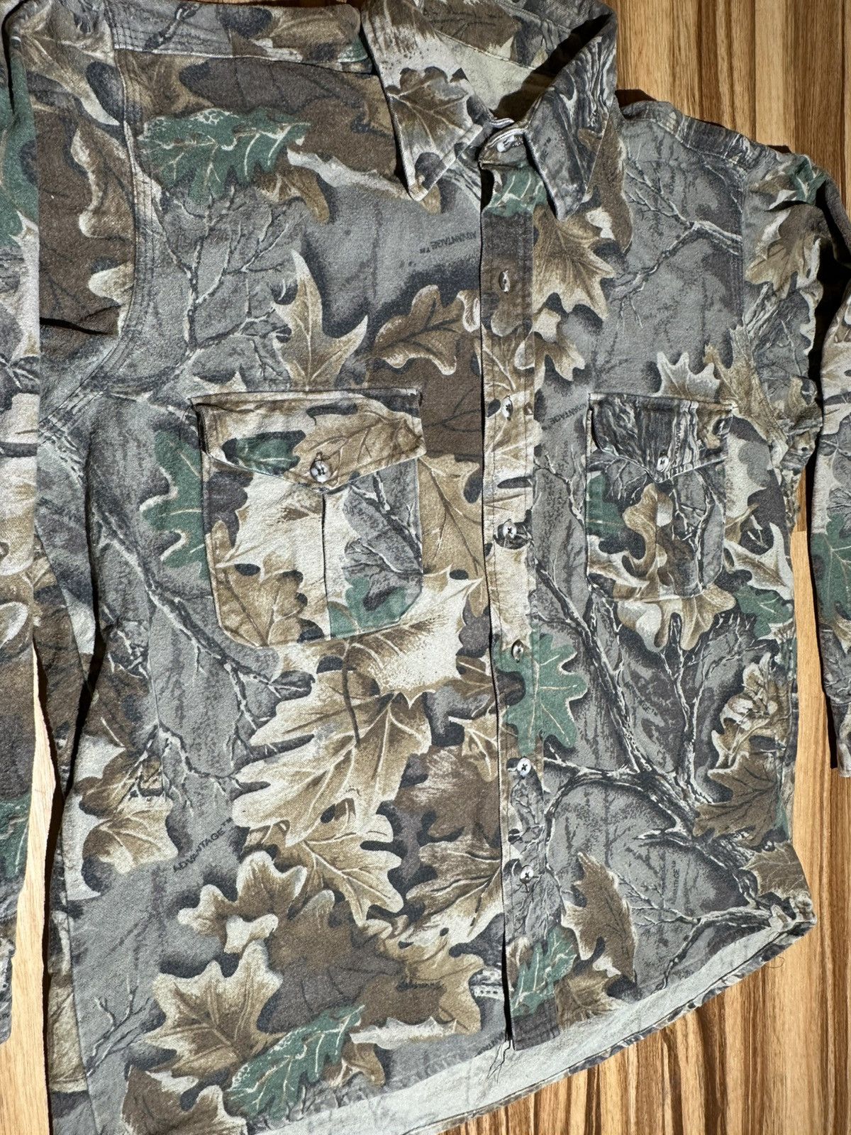 Other Vintage Advantage Camouflage Button-Up Shirt Size US L / EU 52-54 / 3 - 8 Thumbnail