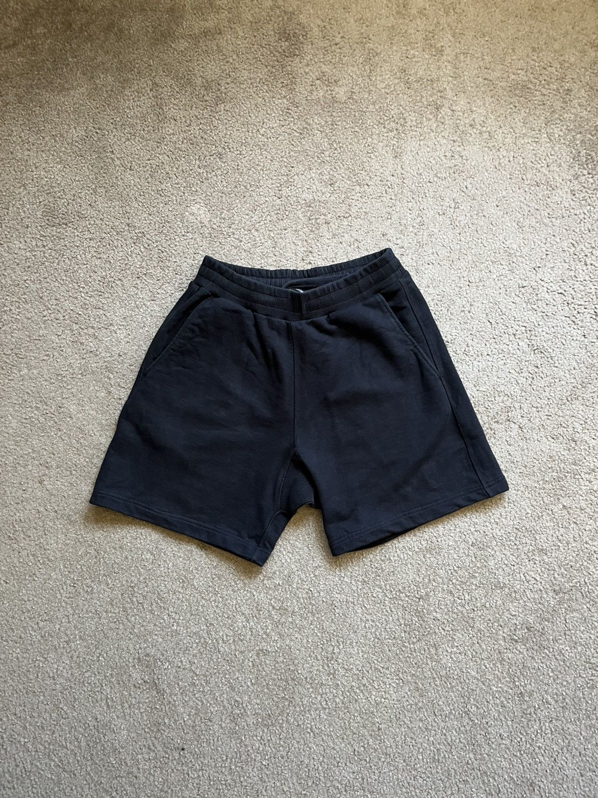 Cole Buxton Cole Buxton Grey Knit Sweat Short | Grailed