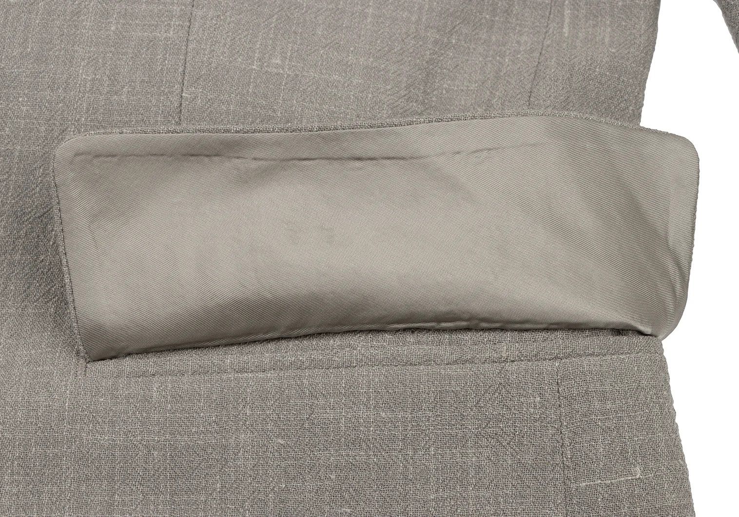 Issey Miyake Wool Linen 3-Button Jacket in Gray Size 4 Size US XL / EU 56 / 4 - 10 Thumbnail