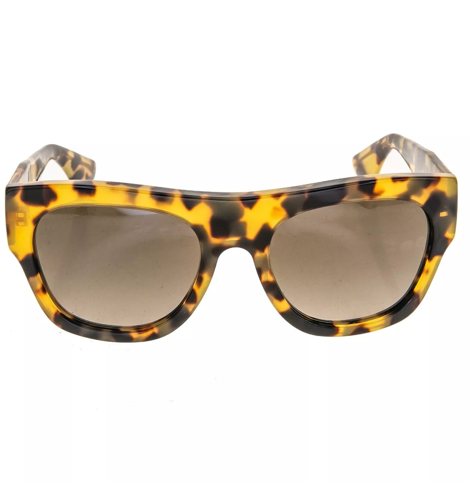 Miu Miu MIU MIU 05P Bold ECLAT Chunky Sunglasses MU05PS Brown Havana Size ONE SIZE - 9 Thumbnail