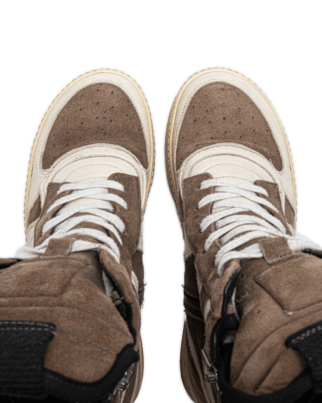 Rick Owens × Rick Owens Drkshdw Dusk Dunks, Original Sole Size US 9 / EU 42 - 7 Thumbnail