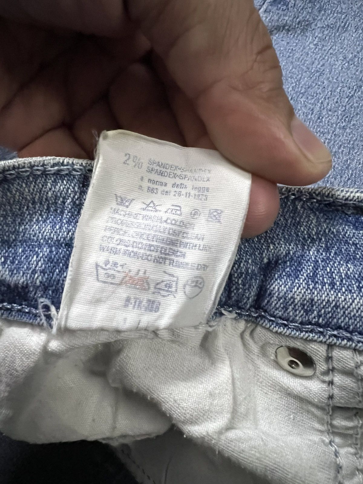 Versace Jeans Couture 💥Versace Jean Couture Faded Jean Size 26" / US 2 / IT 38 - 23 Thumbnail