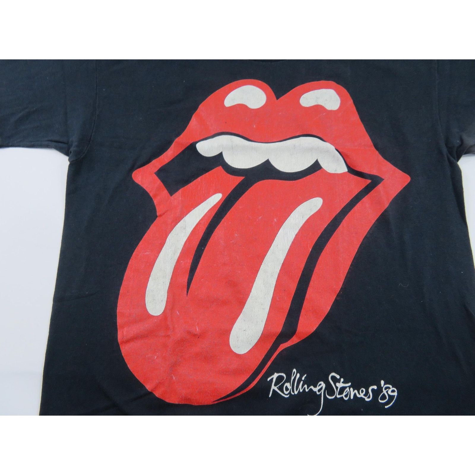 Zadig & Voltaire Rolling Stones 1989 Tour Rock Black Red T-Shirt Sz L Size US L / EU 52-54 / 3 - 2 Thumbnail