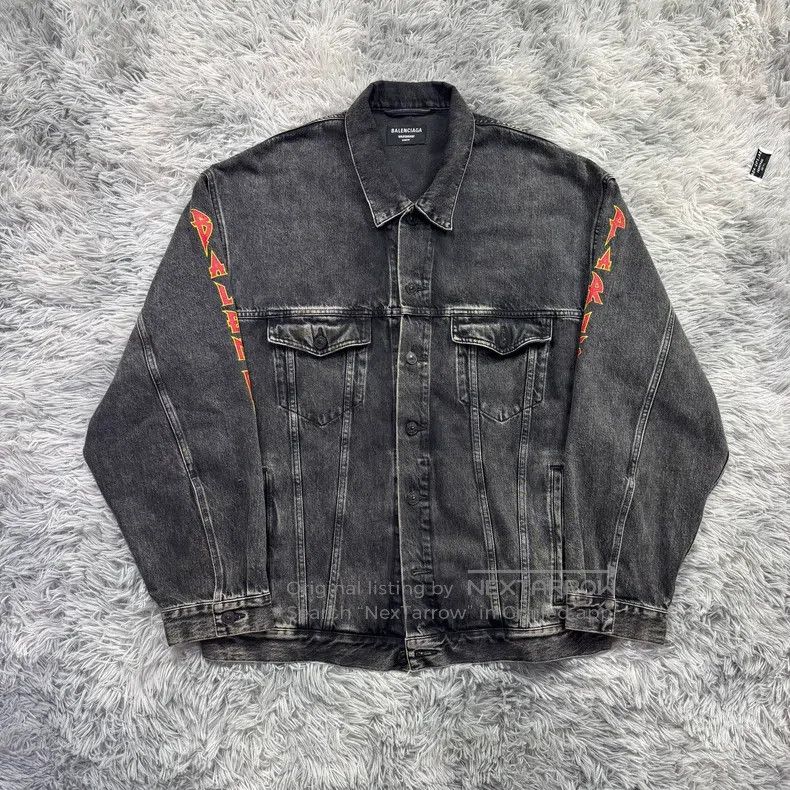 Balenciaga Balenciaga The Beatles Denim Jacket Size US S / EU 44-46 / 1 - 1 Thumbnail