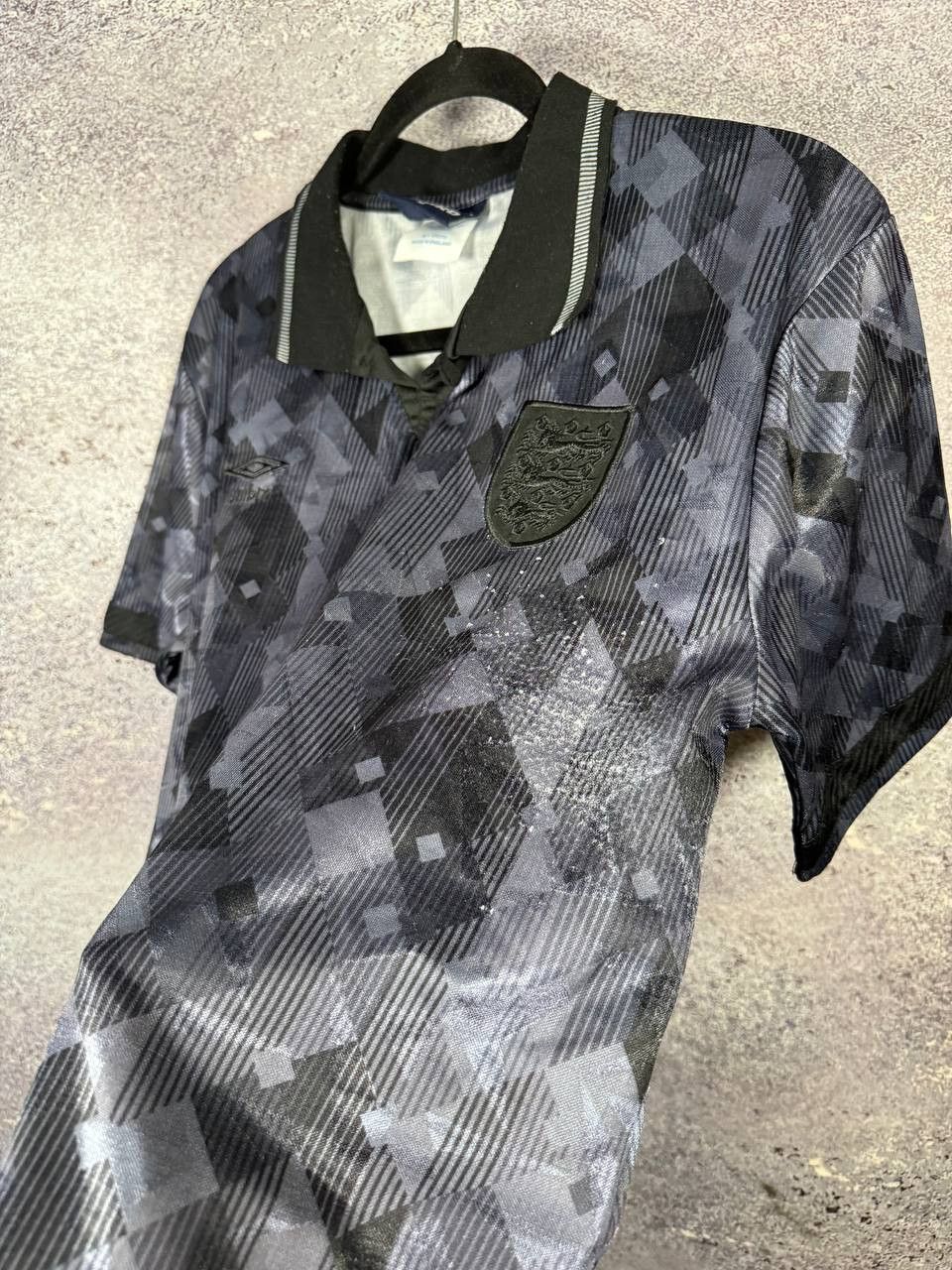 Other 90's Vintage England National Team Blackout Soccer Jersey Size US M / EU 48-50 / 2 - 7 Thumbnail