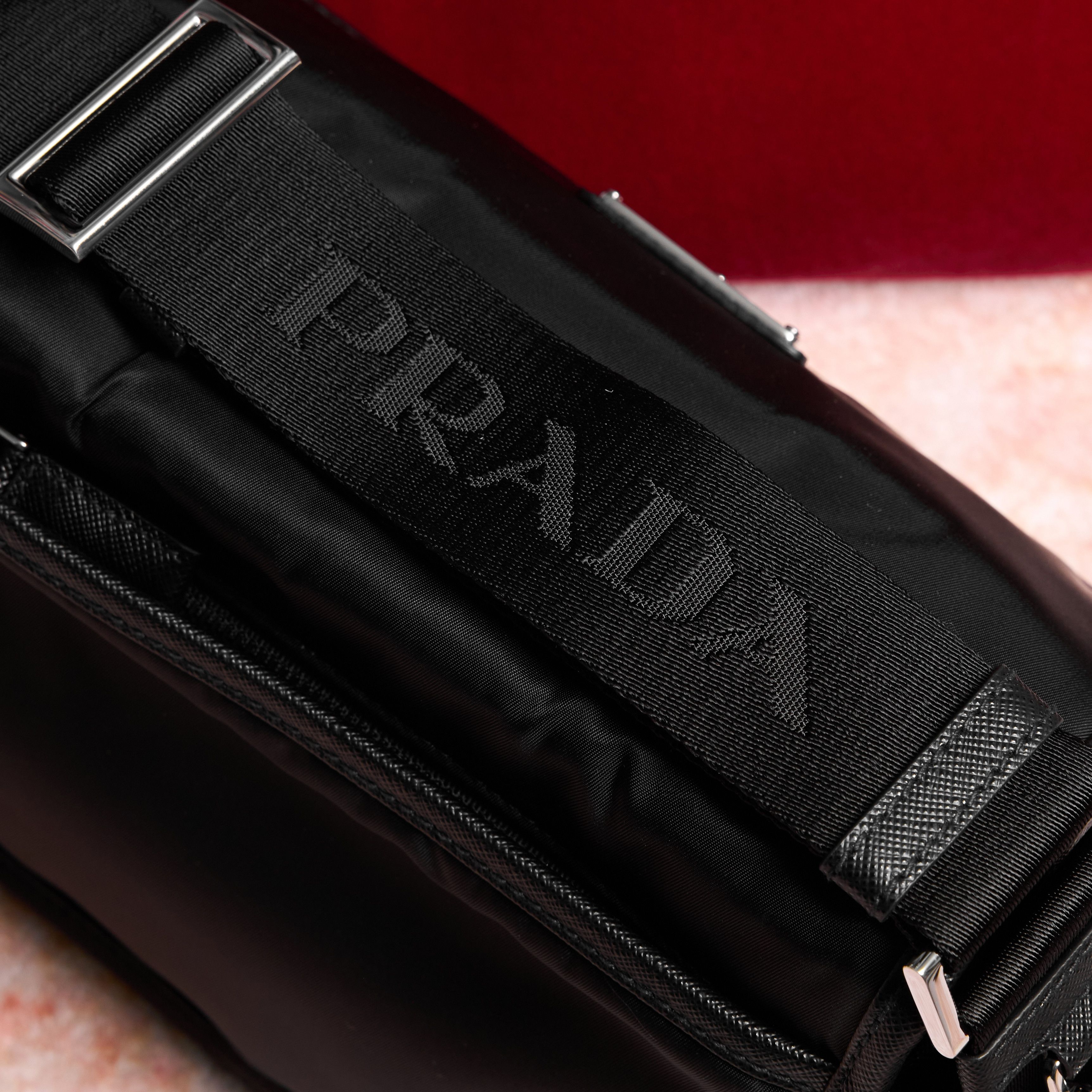 Prada PRADA Re-Nylon And Saffiano Leather Shoulder Bag Size ONE SIZE - 3 Thumbnail