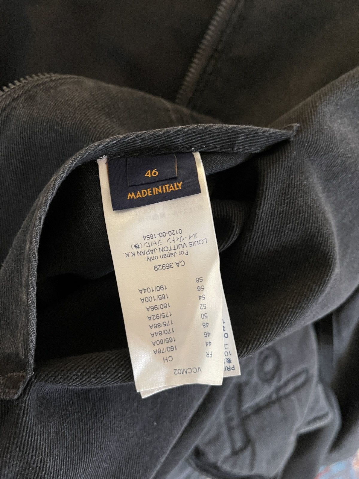 Louis Vuitton Louis Vuitton black hooded bomber jacket Size US S / EU 44-46 / 1 - 11 Thumbnail