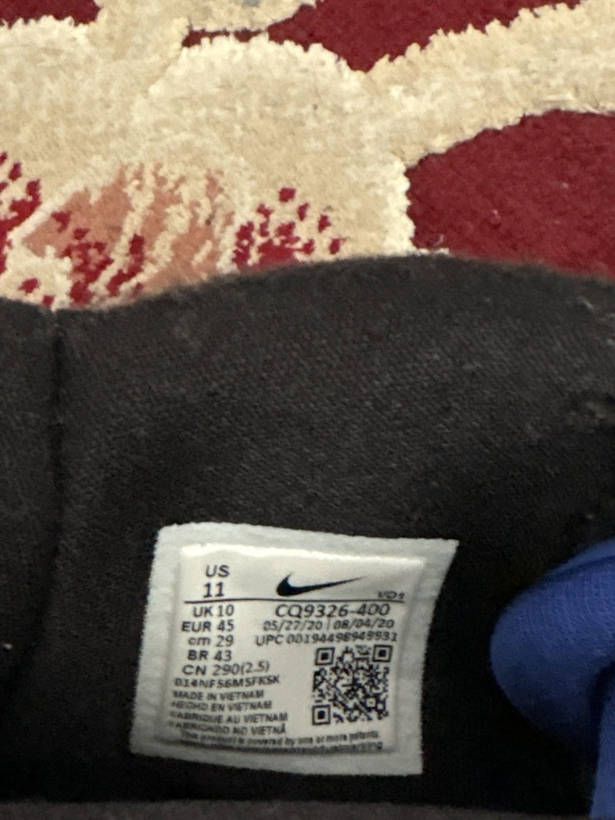 Nike Kyrie 7’s (Blue Colorway) Size US 11 / EU 44 - 2 Thumbnail