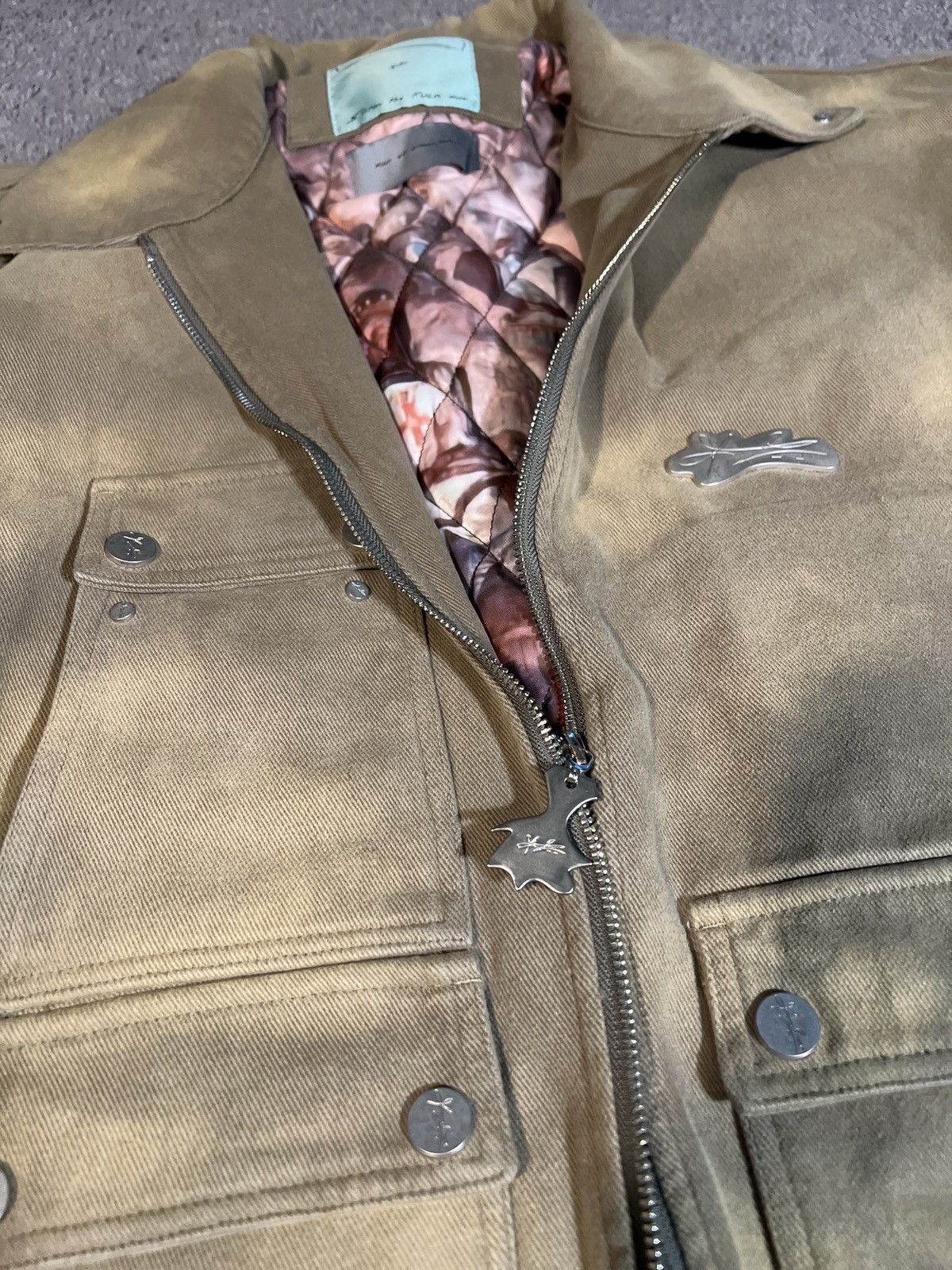 Designer × Other Fine Culture Green Work Jacket | jakit Size US XL / EU 56 / 4 - 2 Thumbnail