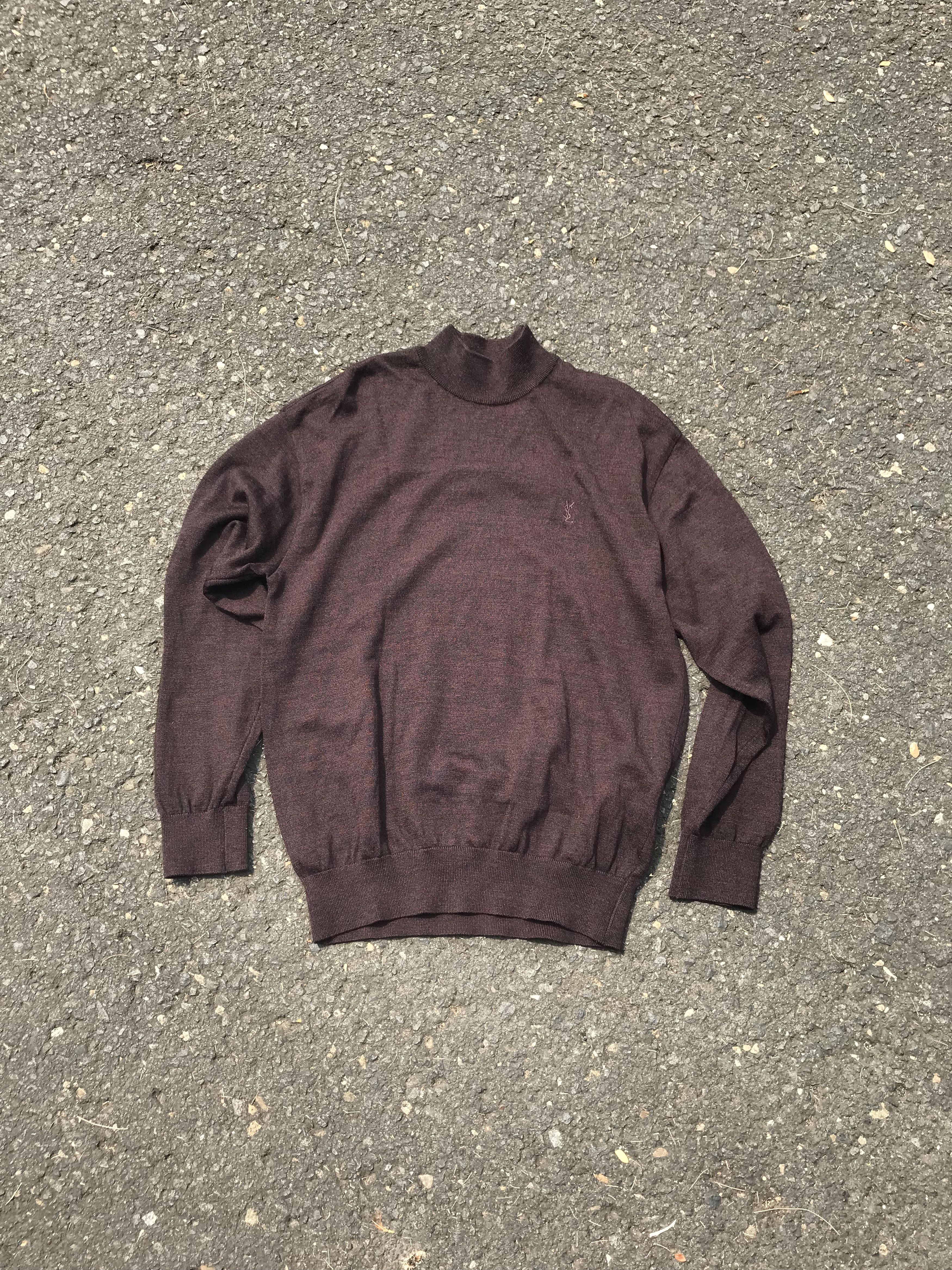Saint Laurent Paris × Vintage × Yves Saint Laurent Vintage ysl yves saint laurent knitwear sweater Size US S / EU 44-46 / 1 - 1 Thumbnail