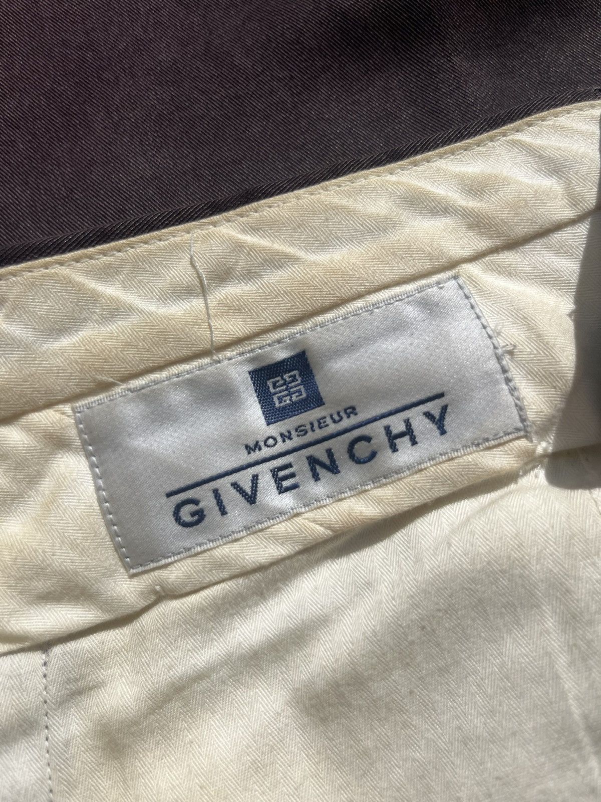 Givenchy Givenchy Pleated Hook and Eye Slacks Size US 32 / EU 48 - 7 Thumbnail