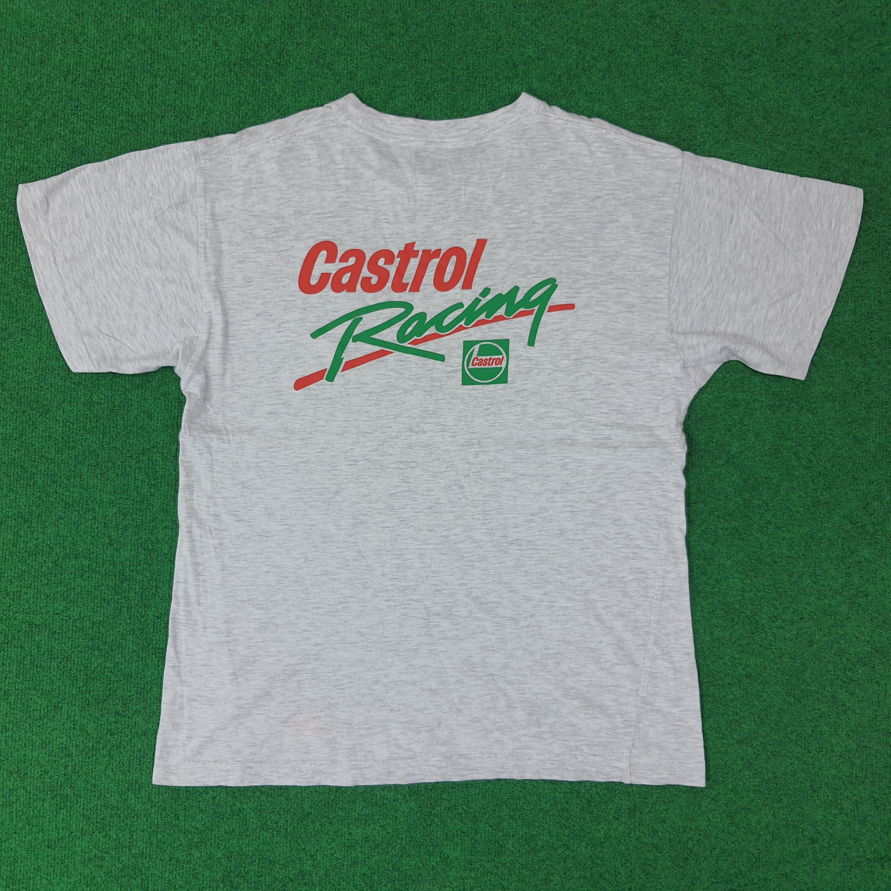 Vintage Vintage Castrol Racing Motorsports Tshirt C223N70 Size US L / EU 52-54 / 3 - 1 Thumbnail