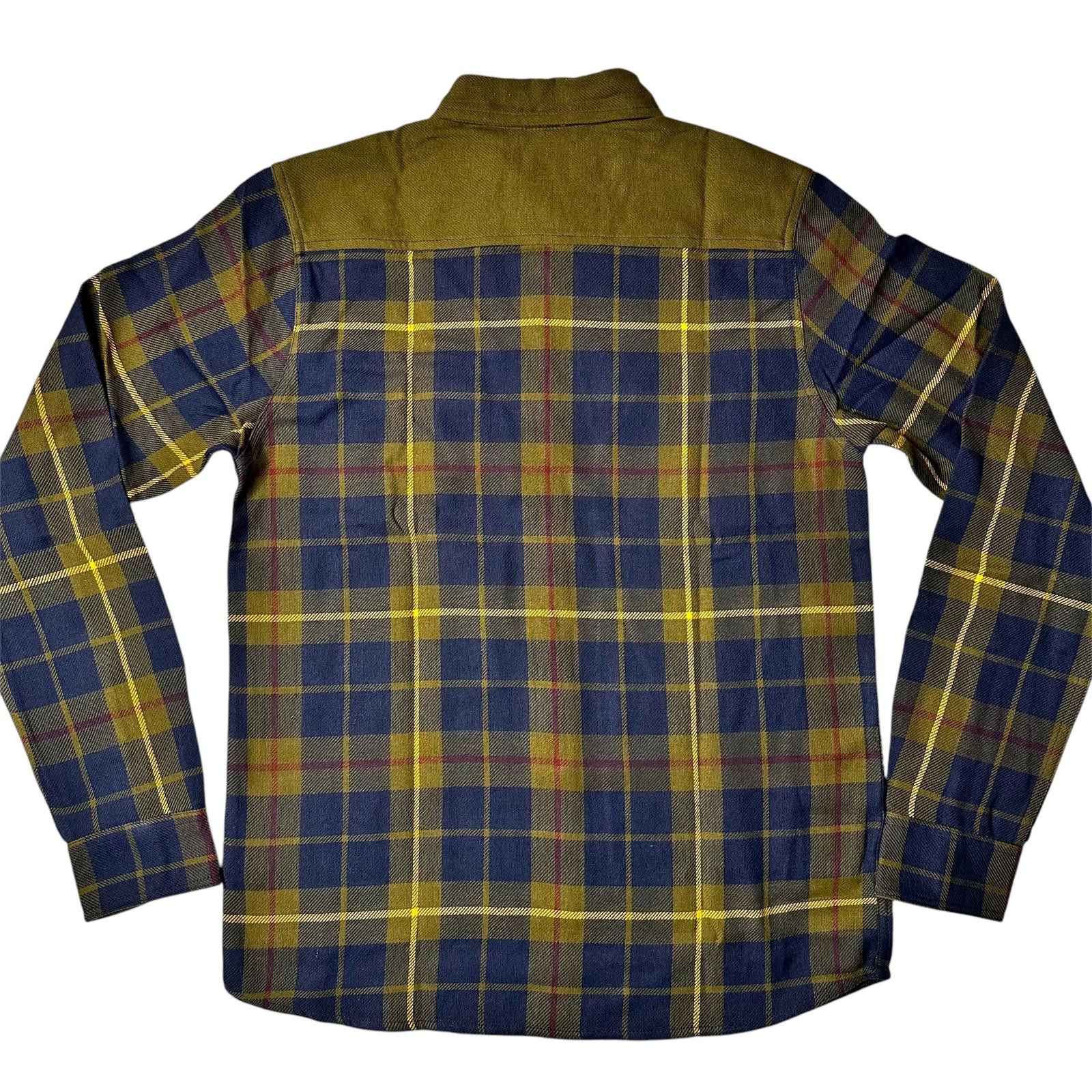 Born Fly NWT Born Fly Plaid Long Sleeve Button Up Shirt Olive Mens M Size US M / EU 48-50 / 2 - 2 Thumbnail