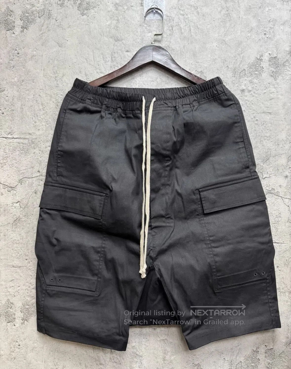 Rick Owens Rick Owens Black Shorts Size US38 wxx. Size US 38 / EU 54 - 1 Thumbnail