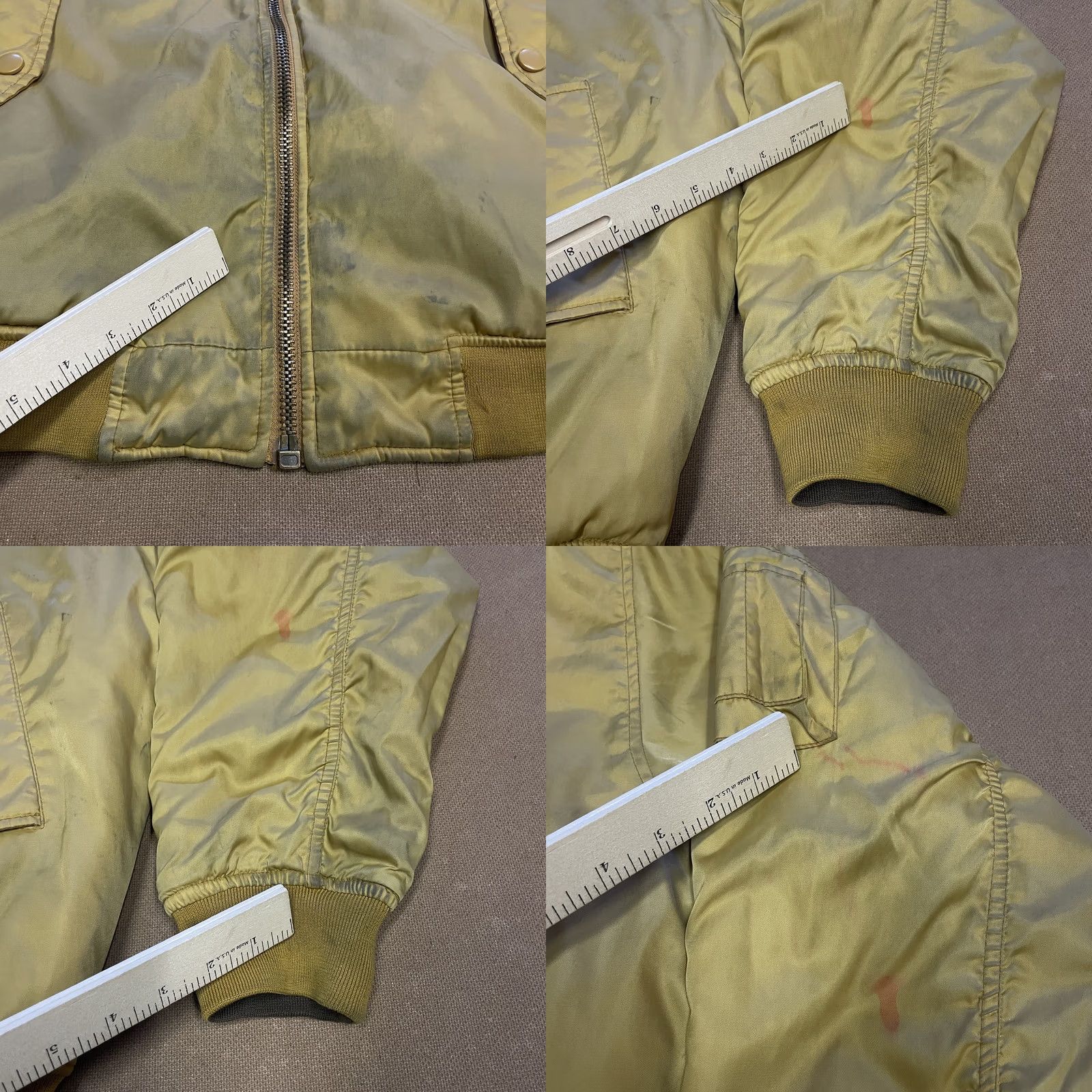 Southpole VINTAGE South Pole Jacket Mens XL Brown Yellow Quilted Bomber Reversible Streetwear Size US XL / EU 56 / 4 - 10 Thumbnail
