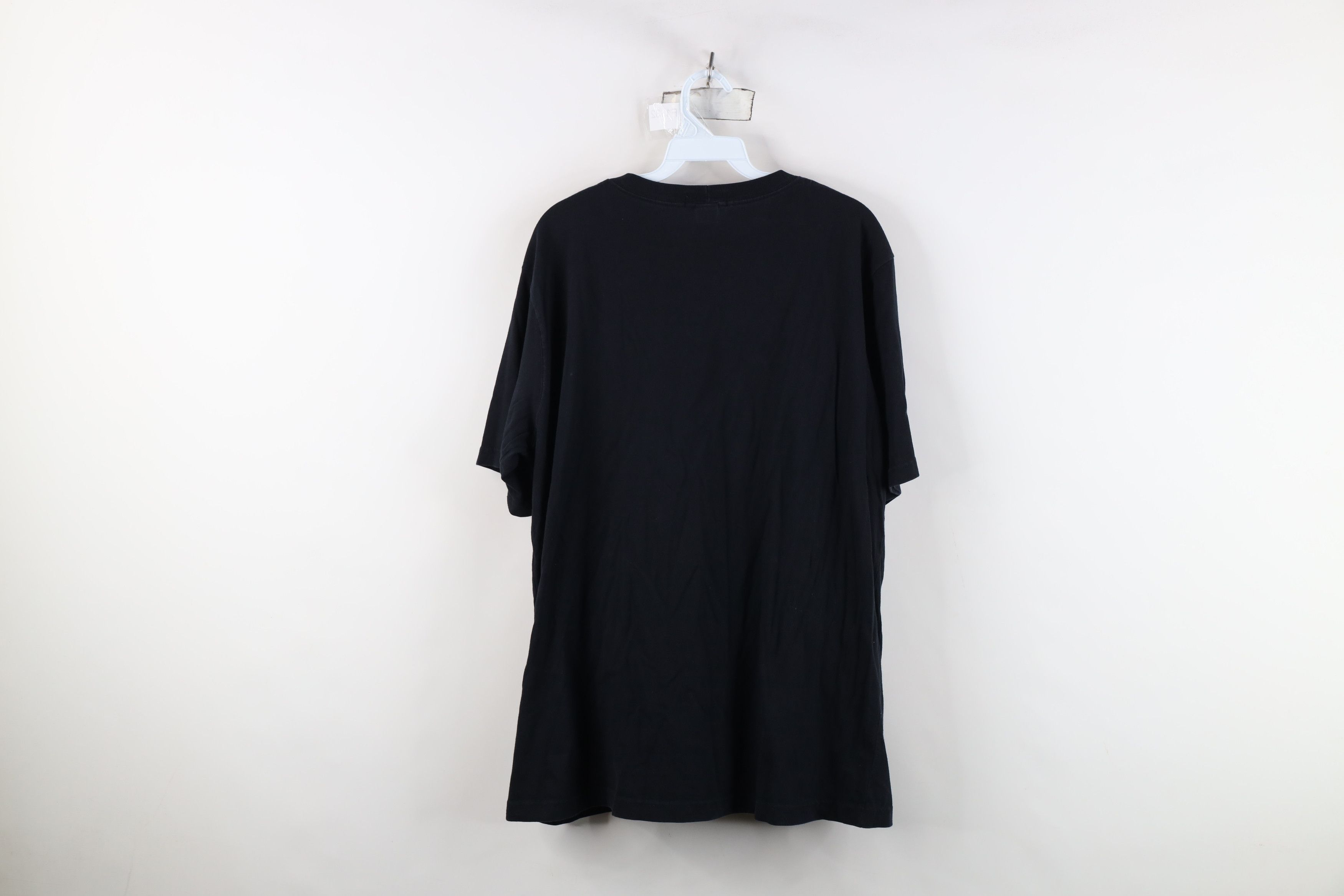 Lands' End Vintage 90s Y2K Lands End Heavyweight Cotton T-Shirt Black Size US L / EU 52-54 / 3 - 11 Thumbnail