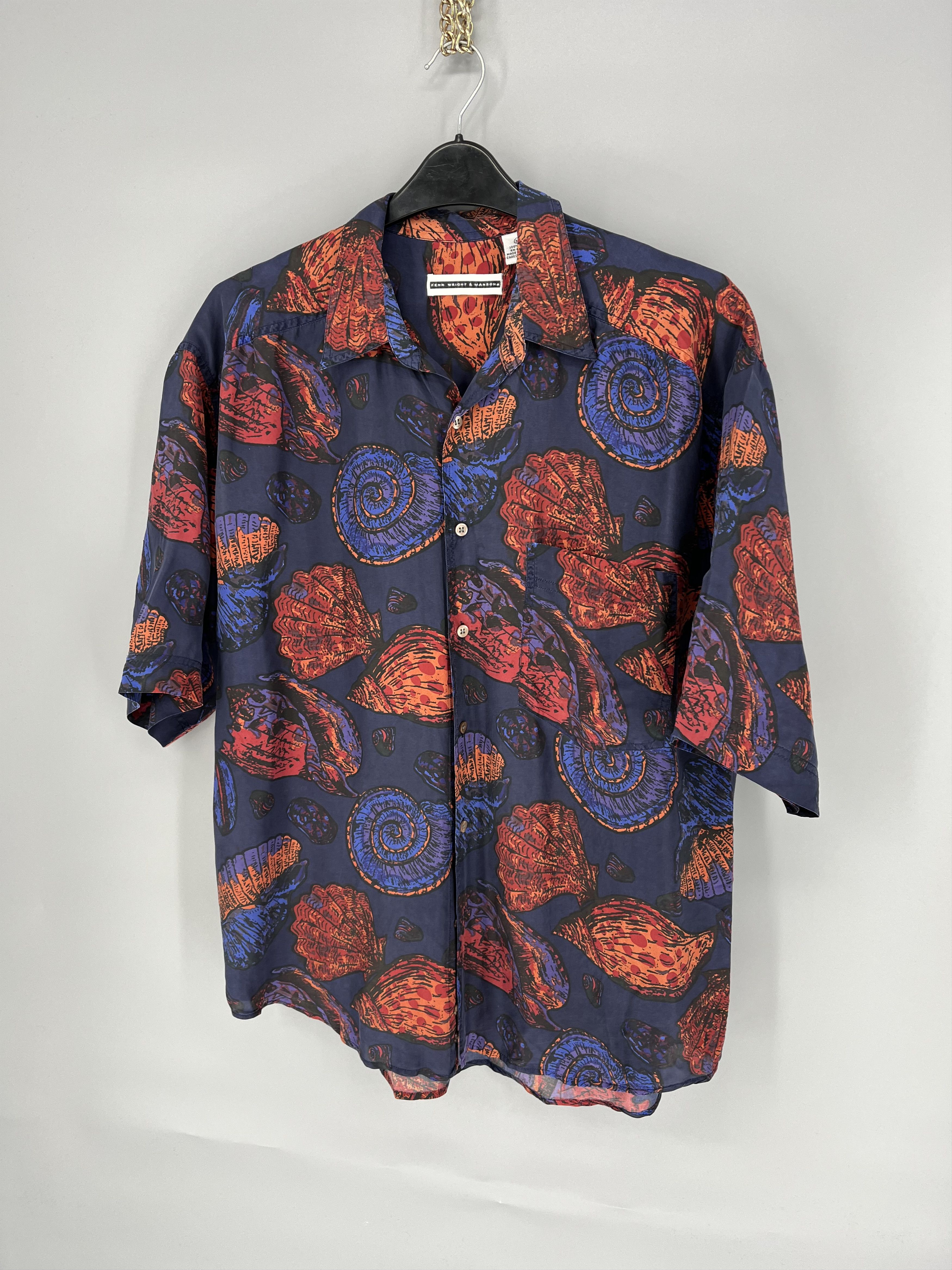 Vintage Vintage Y2K 100% silk Art Streetwear Hawaiian Travis Scott Size US M / EU 48-50 / 2 - 3 Thumbnail