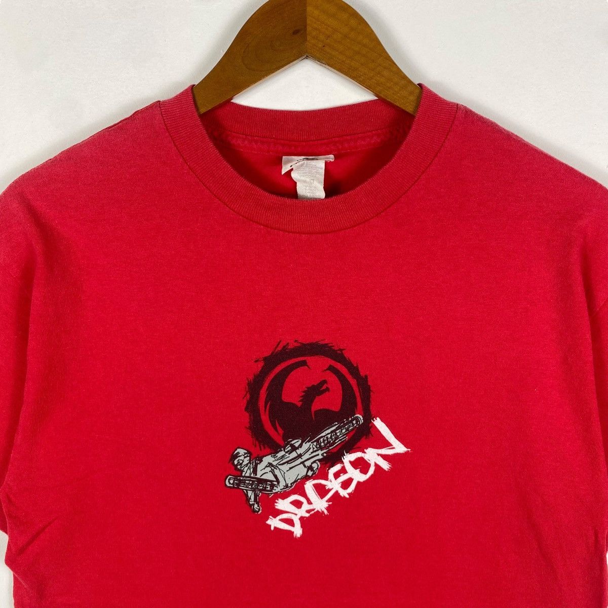 Vintage Vintage 00's DRAGON Clothing Graphic Tee Shirt Size US M / EU 48-50 / 2 - 2 Thumbnail