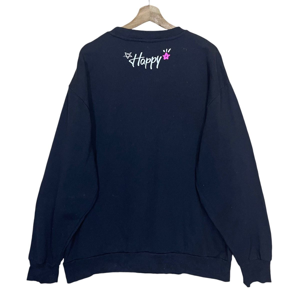 Anime Peko Poko Big Logo Crewneck Sweatshirt Size XL Size US L / EU 52-54 / 3 - 7 Thumbnail
