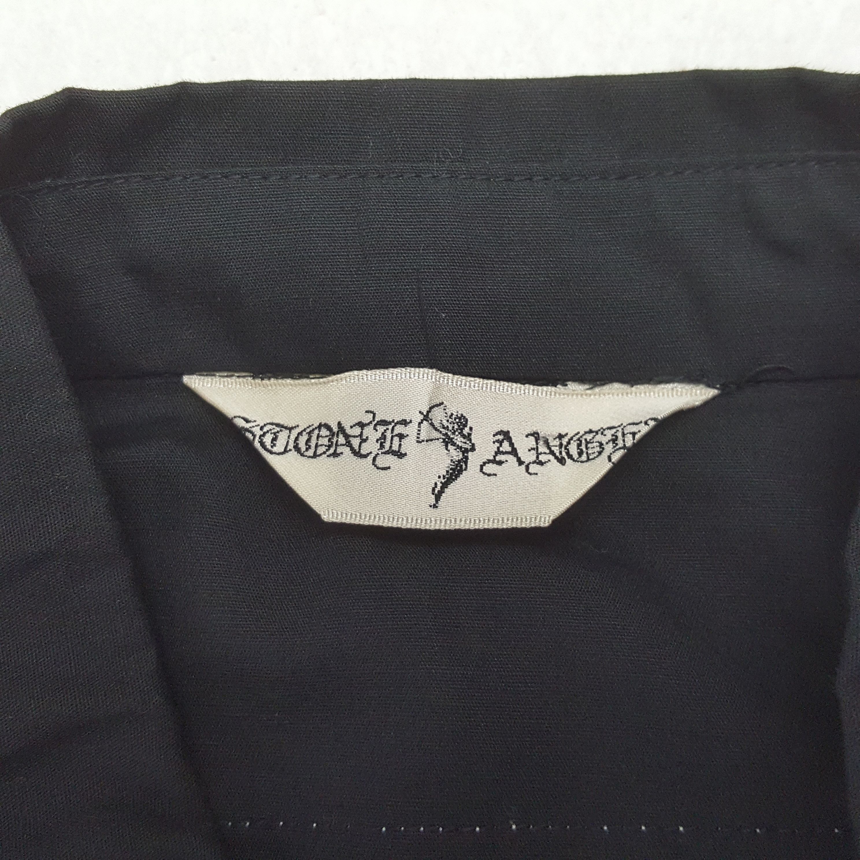 Vintage Stoneangel Skullhead Fashion Style Shirt RR28 Size US S / EU 44-46 / 1 - 8 Thumbnail