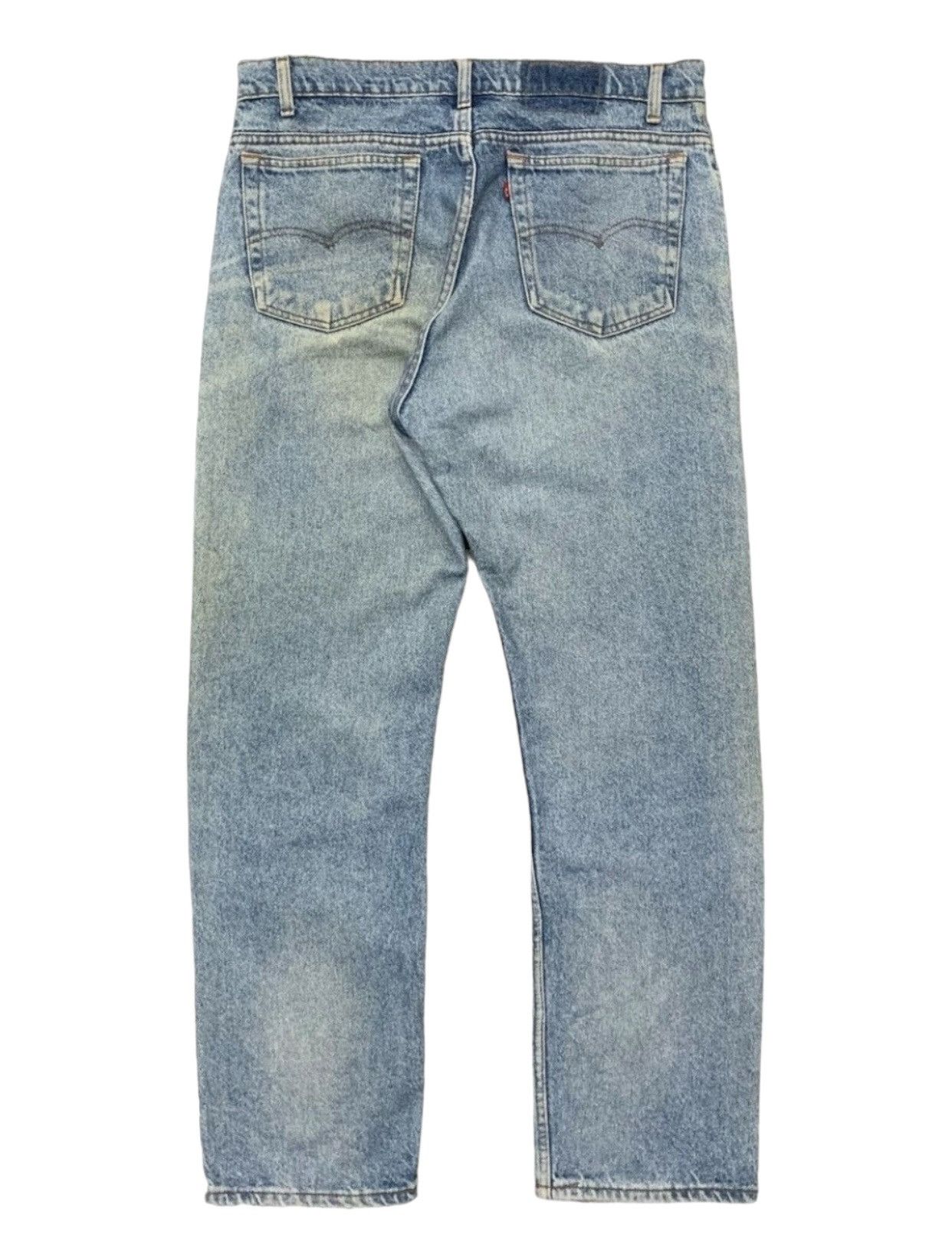 Levi's Vintage Levis USA Distressed Mudwash Denim Pants (AC8) Size US 35 - 2 Thumbnail