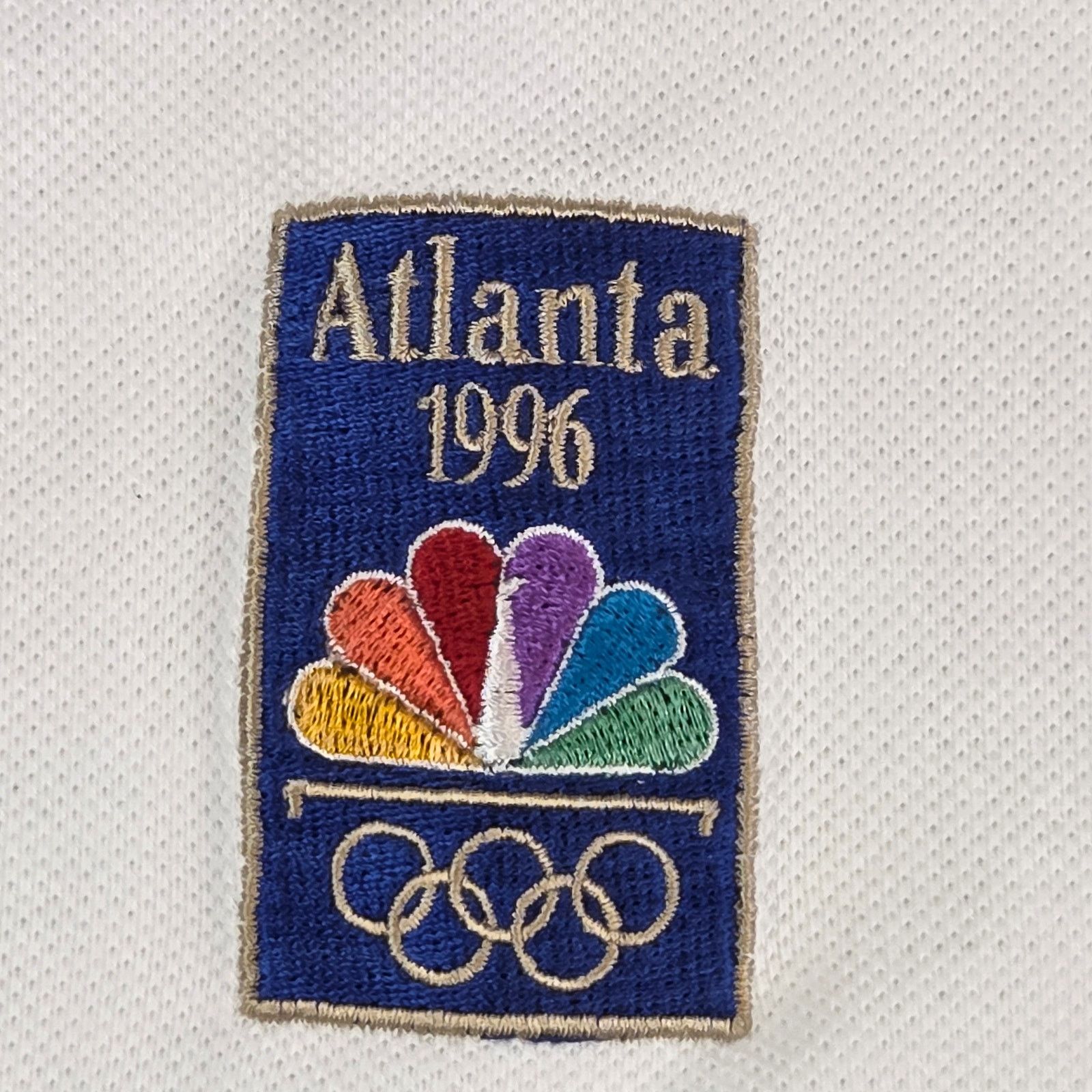 Champion Vintage 90s Champion USA Olympic Polo Shirt XL 1996 Atlanta Size US XL / EU 56 / 4 - 5 Thumbnail