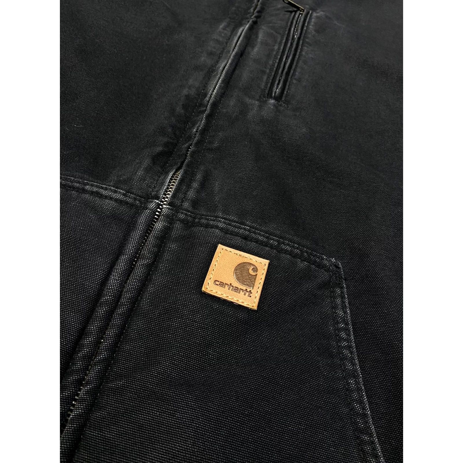 Carhartt Carhartt Jacket Size L Regular Washed Black Balloon Fiesta Fleece Lined Coat Men’s Zip Up Jacket Coat Mens Size US L / EU 52-54 / 3 - 5 Thumbnail