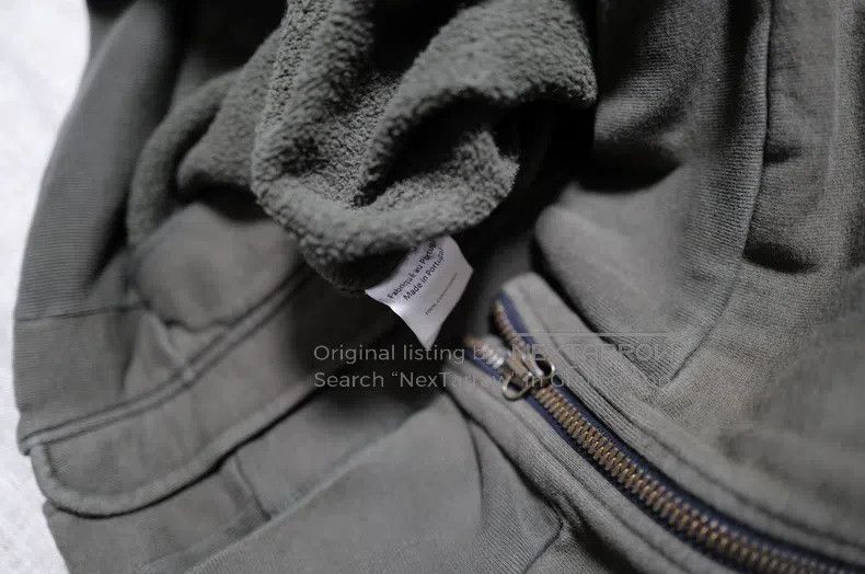 Balmain BALMAIN Distressed zipper hooded sweatshirt Size US S / EU 44-46 / 1 - 5 Thumbnail