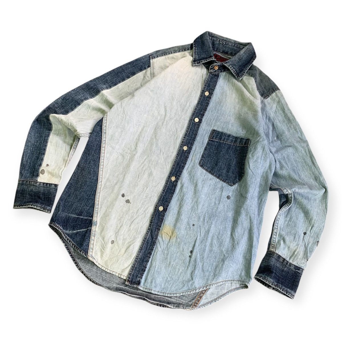 Japanese Brand × Johnbull × Vintage Destroy💥Rare Vintage Johnbull Kojima Japan Kapital Style Size US XL / EU 56 / 4 - 3 Thumbnail
