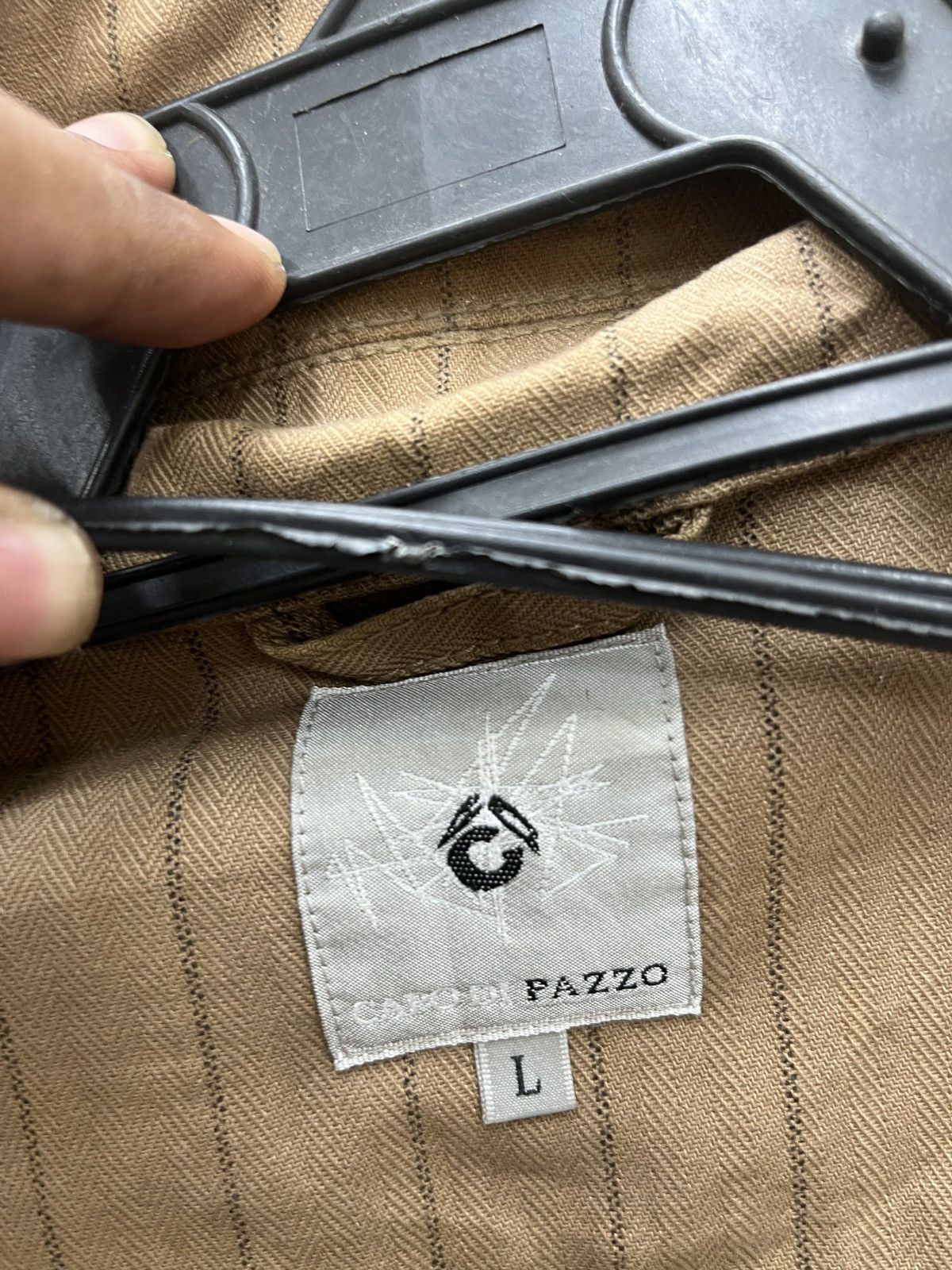 Japanese Brand 🔥🔥🔥ARCHIVE CAPO DE PAZZO HERRINGBONE TWILL JACKET Size US M / EU 48-50 / 2 - 6 Thumbnail