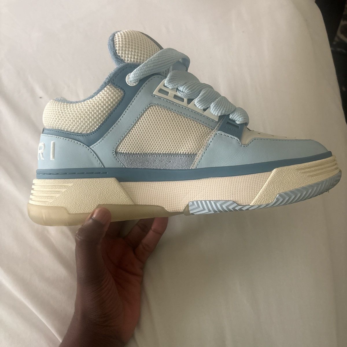 Amiri AMIRI MA-1 Alabaster Blue Size 10 US MEN Size US 10 / EU 43 - 2 Thumbnail