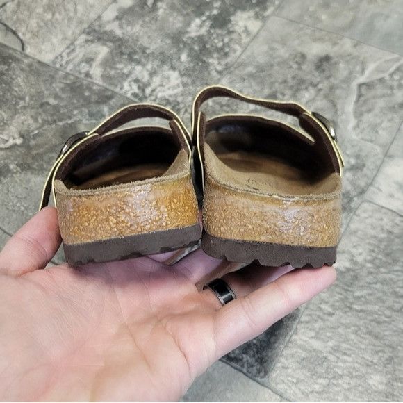 Birkenstock Birkenstock Birki's Maria Brown Autumn Floral Clogs HTF RARE Size US 5 / IT 35 - 7 Thumbnail