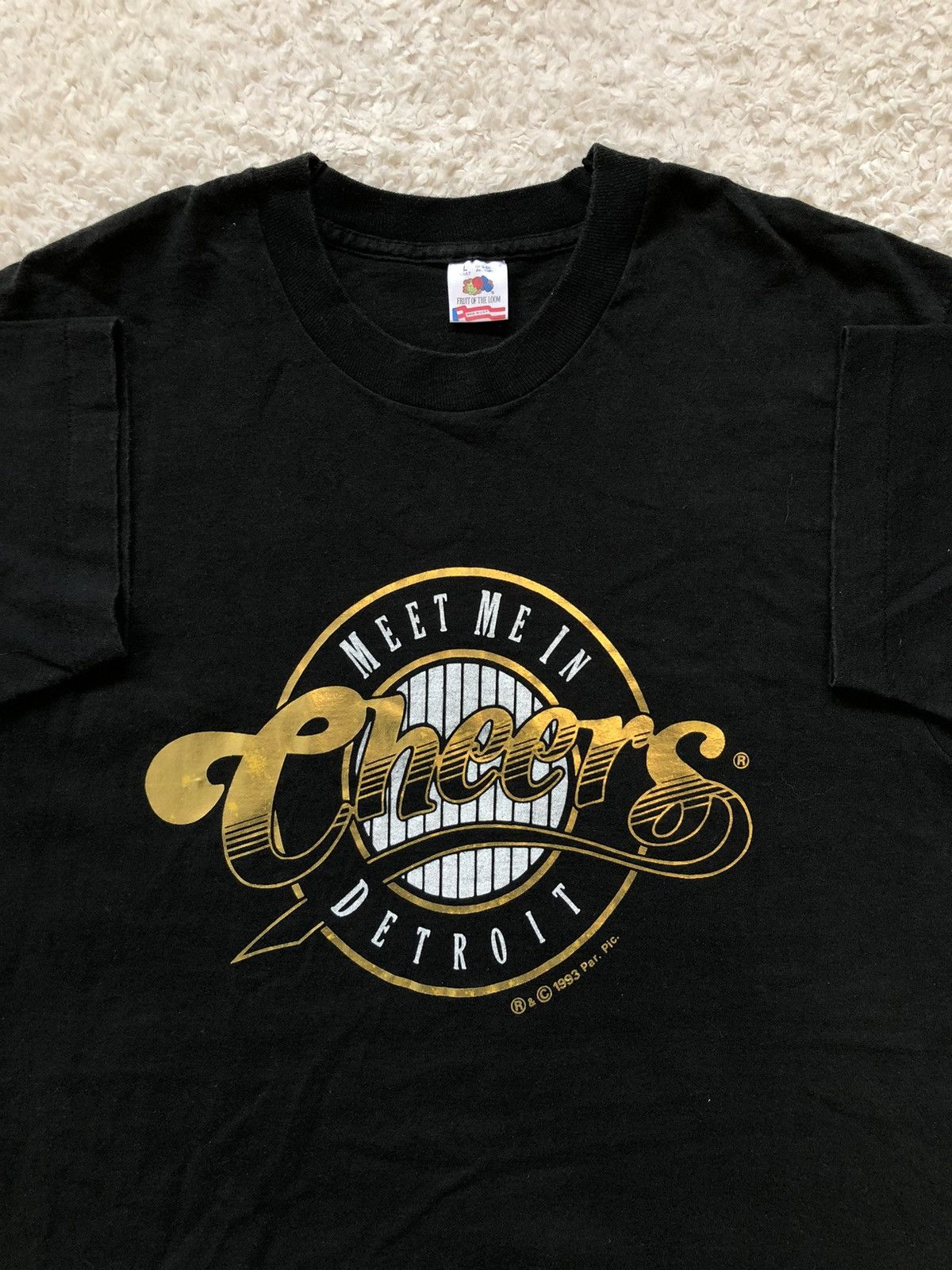 Vintage Tshirt Cheers Meet Mein Detroit 1993 License Vintage Size US L / EU 52-54 / 3 - 1 Thumbnail