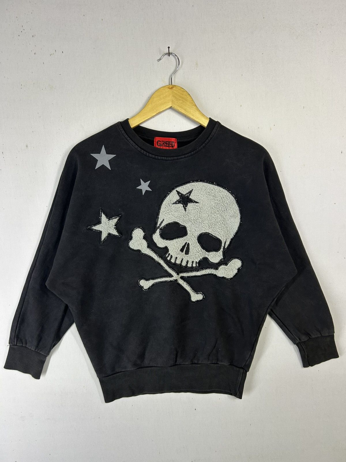 If Six Was Nine × Japanese Brand Rare🔥 Boxy Skull Greed Japanese Brand Jumper Size US M / EU 48-50 / 2 - 1 Thumbnail