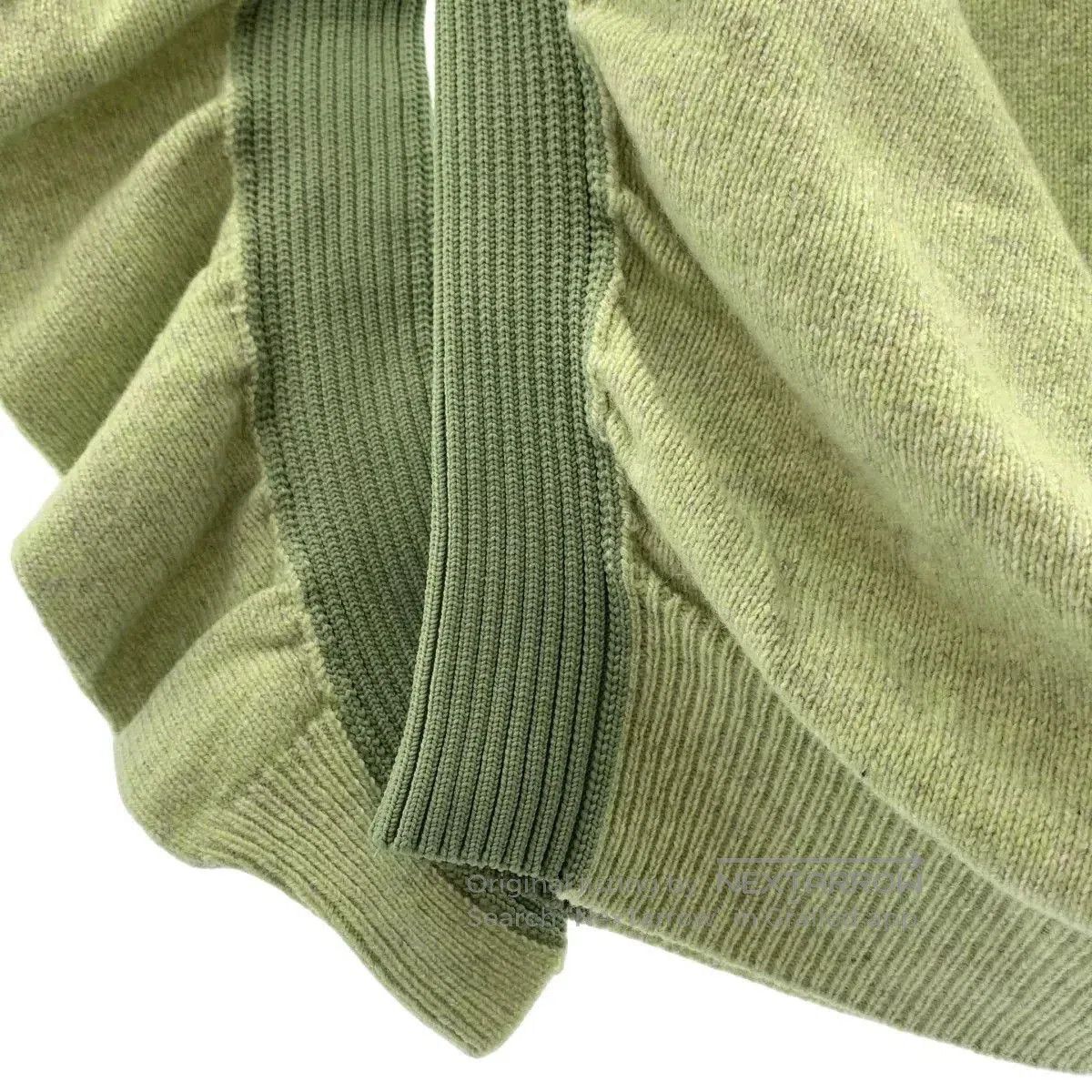MM6 MM6 Maison Margiela Green Knit Sweater. Size XS / US 0-2 / IT 36-38 - 4 Thumbnail