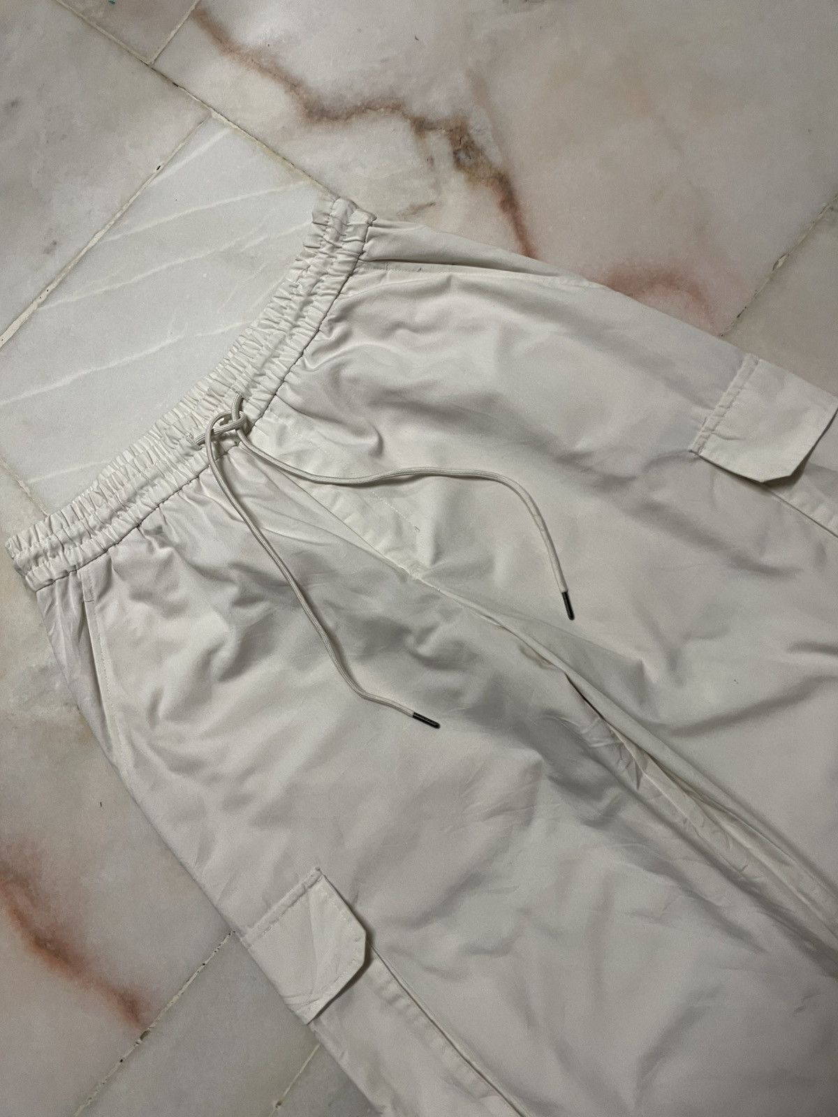GU Yohji Yamamoto Ballon Baggy Parachute White By GU Size US 28 / EU 44 - 3 Thumbnail