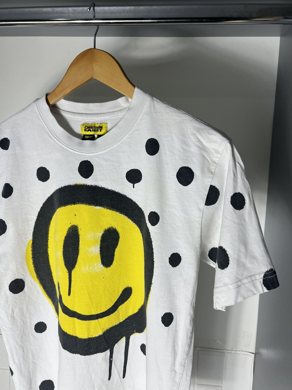 Market VINTAGE CHINATOWN MARKET SMILE DESIGNER T-SHIRT Y2K SK8 90s Size US M / EU 48-50 / 2 - 9 Thumbnail