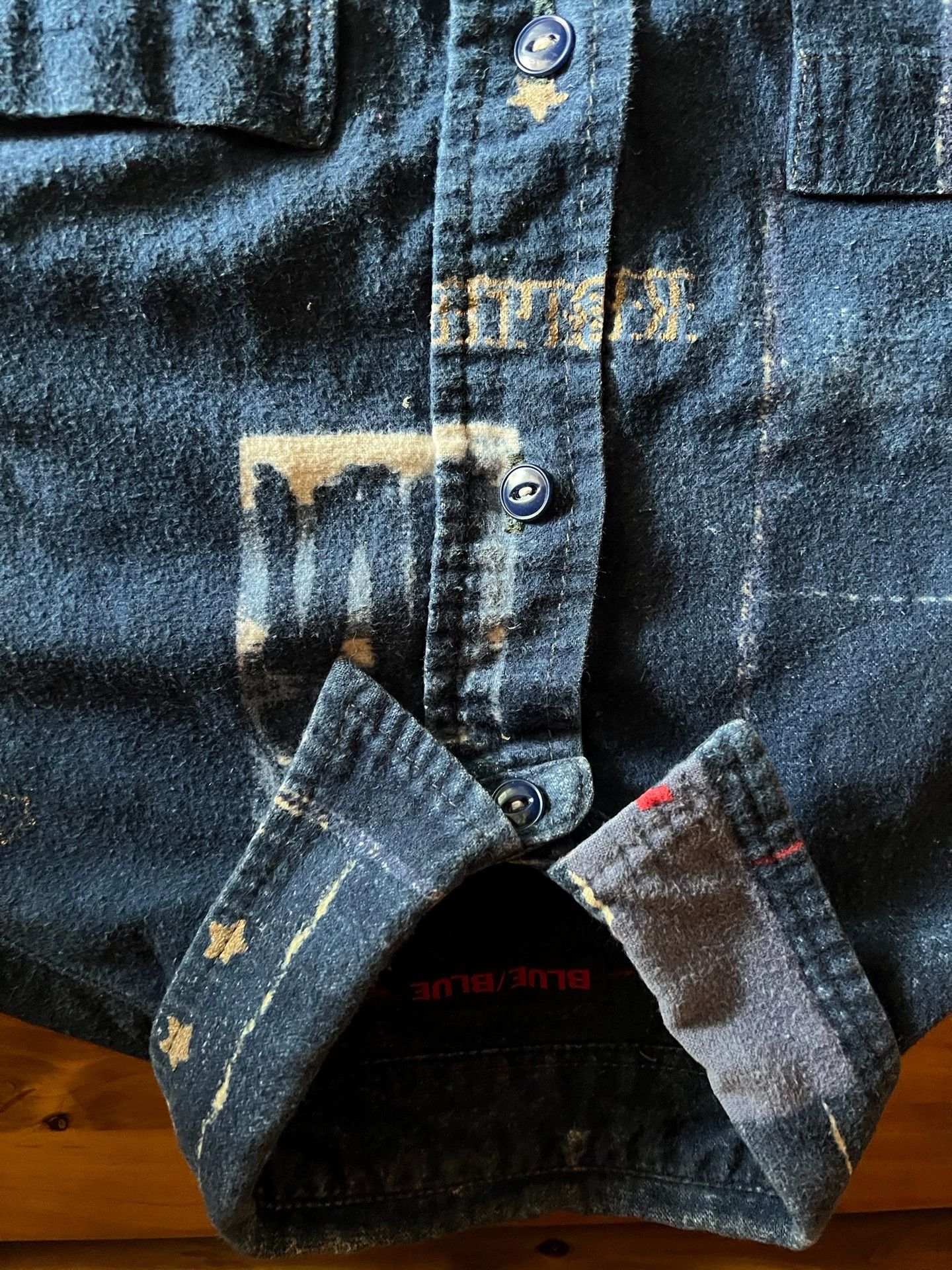 Blue Blue Japan Blue Blue Japan Indigo Dyed Limited Shirt Size 2 Worn 3x Size US M / EU 48-50 / 2 - 9 Thumbnail