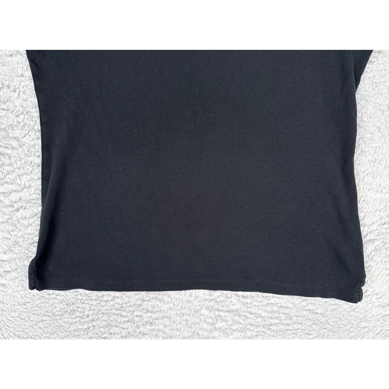 Ralph Lauren Lauren Ralph Lauren Shirt Women Large Black Crew Neck Short Sleeve Cotton Logo Sports Womens Size L / US 10 / IT 46 - 5 Thumbnail