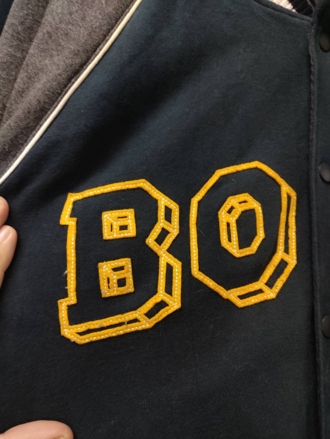 Billabong Rare! Vtg 00's 2Side Billabong " Bong " Varsity Jacket Size US L / EU 52-54 / 3 - 8 Thumbnail
