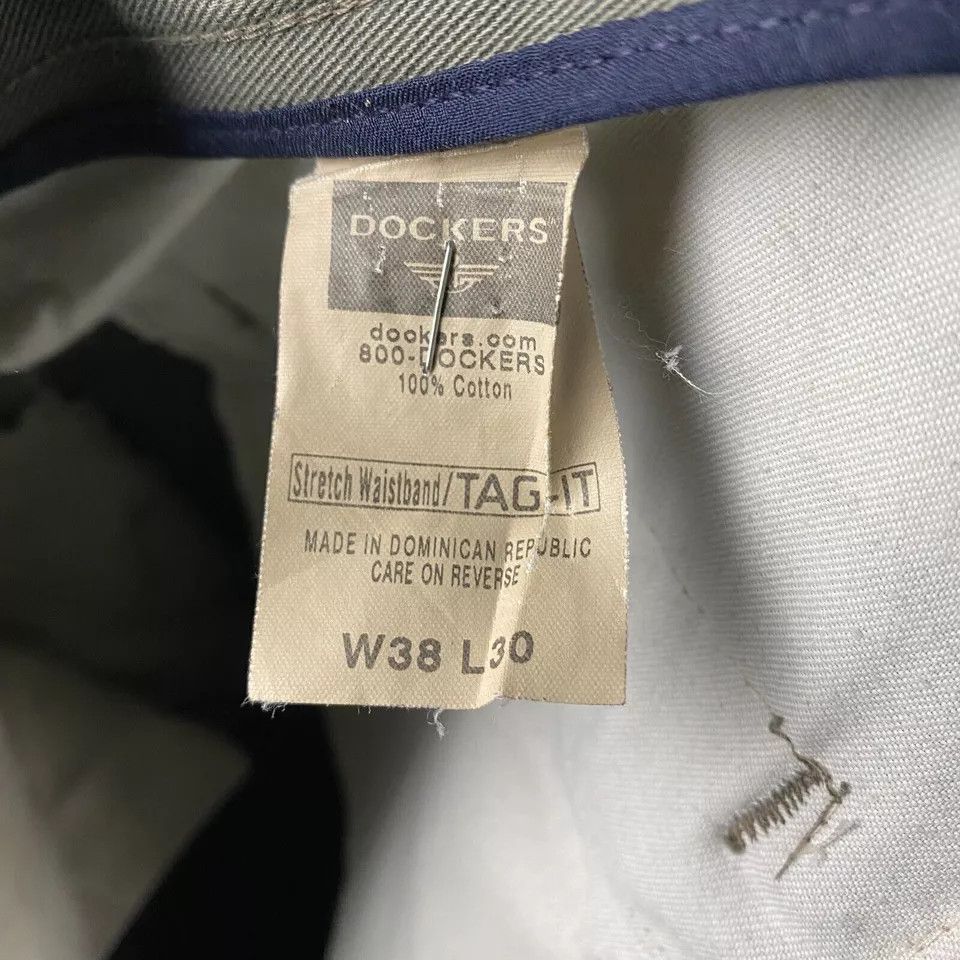Dockers Dockers Slacks Men's 38x30 Individual Fit 100% Cotton Size US 38 / EU 54 - 9 Thumbnail