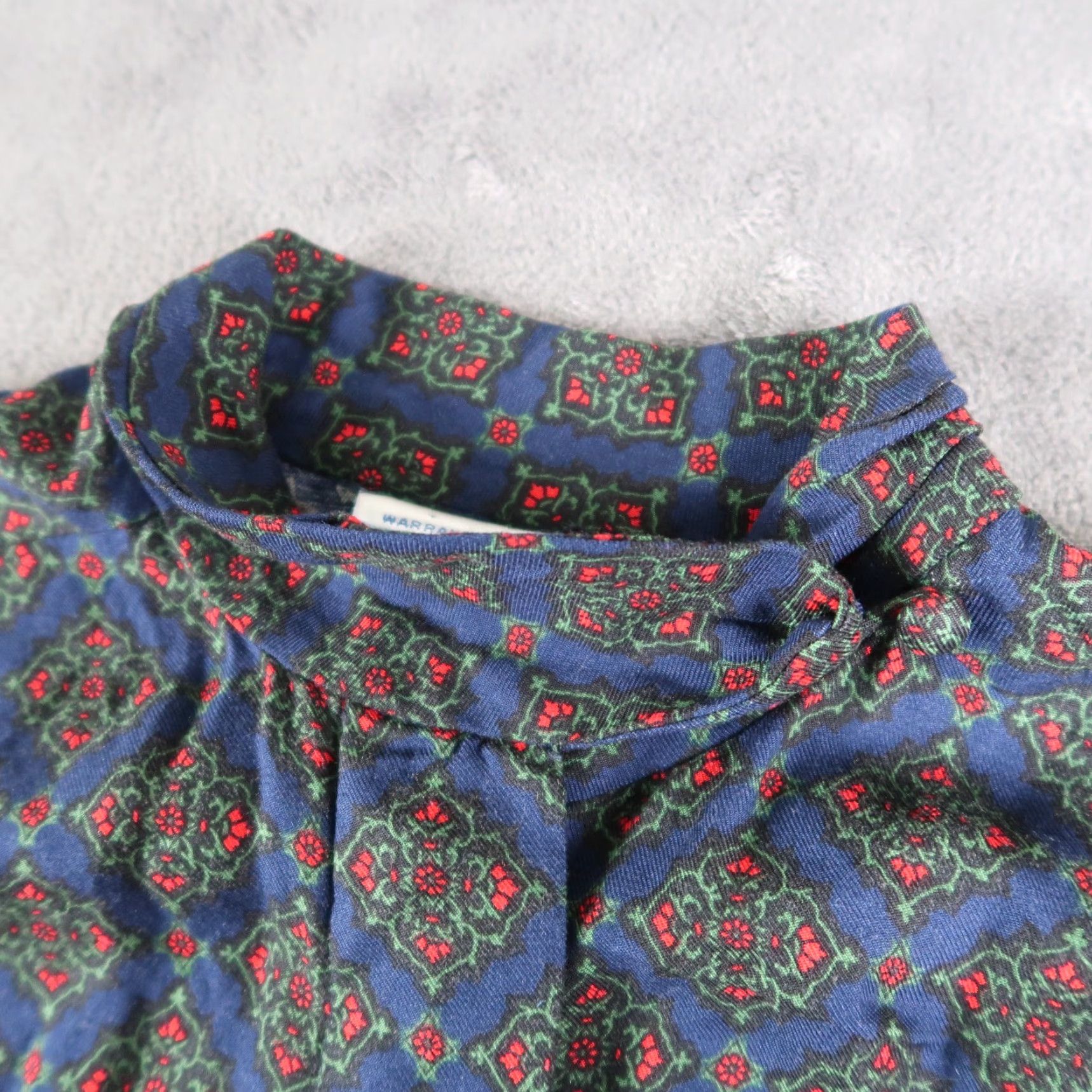 Pendleton VINTAGE Pendleton Blouse Shirt 12 Womens Paisley Floral Rayon Button Up Cardigan? Size XL / US 12-14 / IT 48-50 - 4 Thumbnail