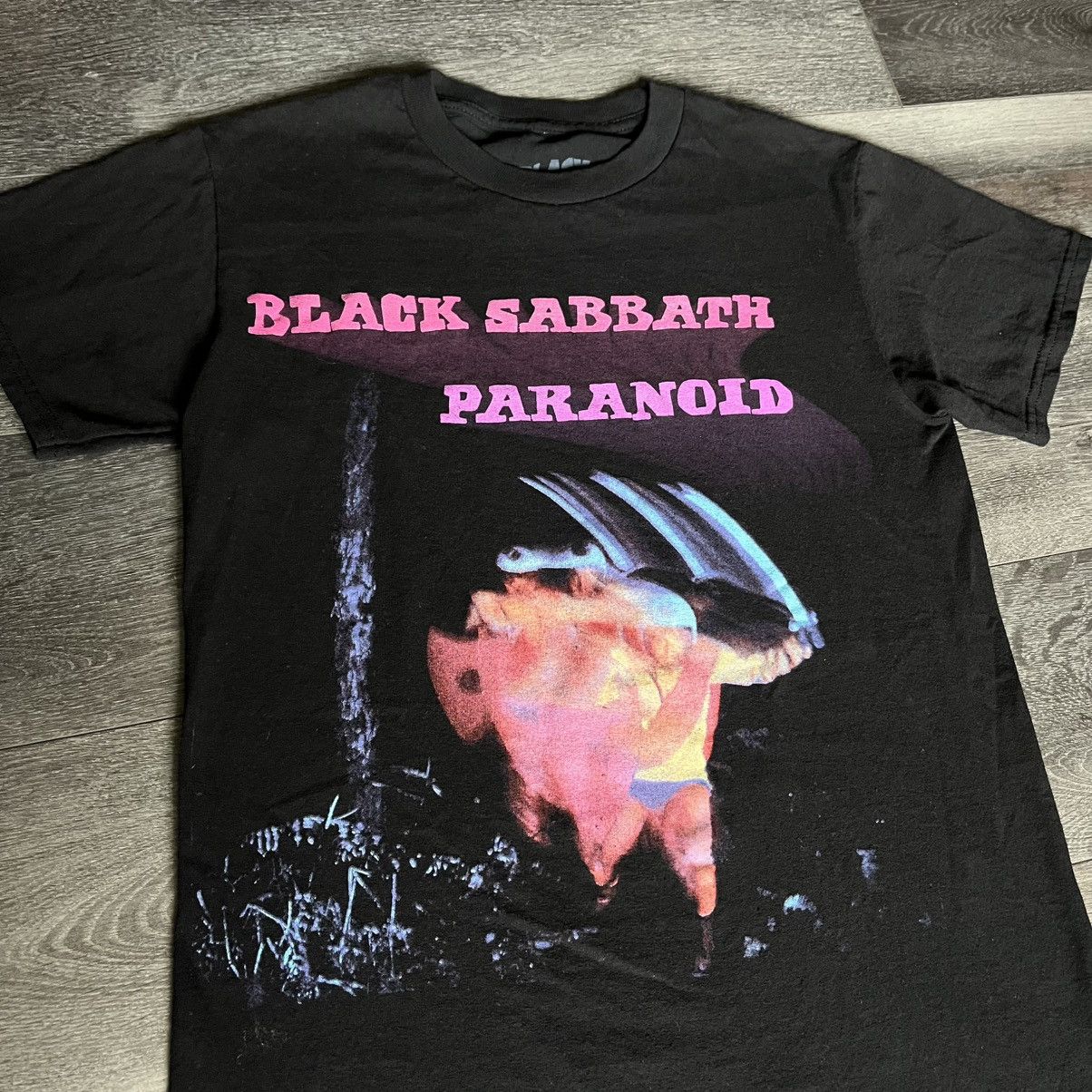 Black Sabbath Black Sabbath Paranoid Album Cover Graphic T Shirt Official Size US S / EU 44-46 / 1 - 3 Thumbnail