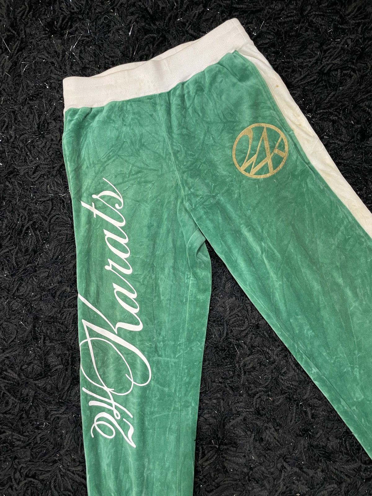 Japanese Brand 24Karat Exile Tribe Sweatpants Big logo Y2K Hip hop style Size US 32 / EU 48 - 5 Thumbnail