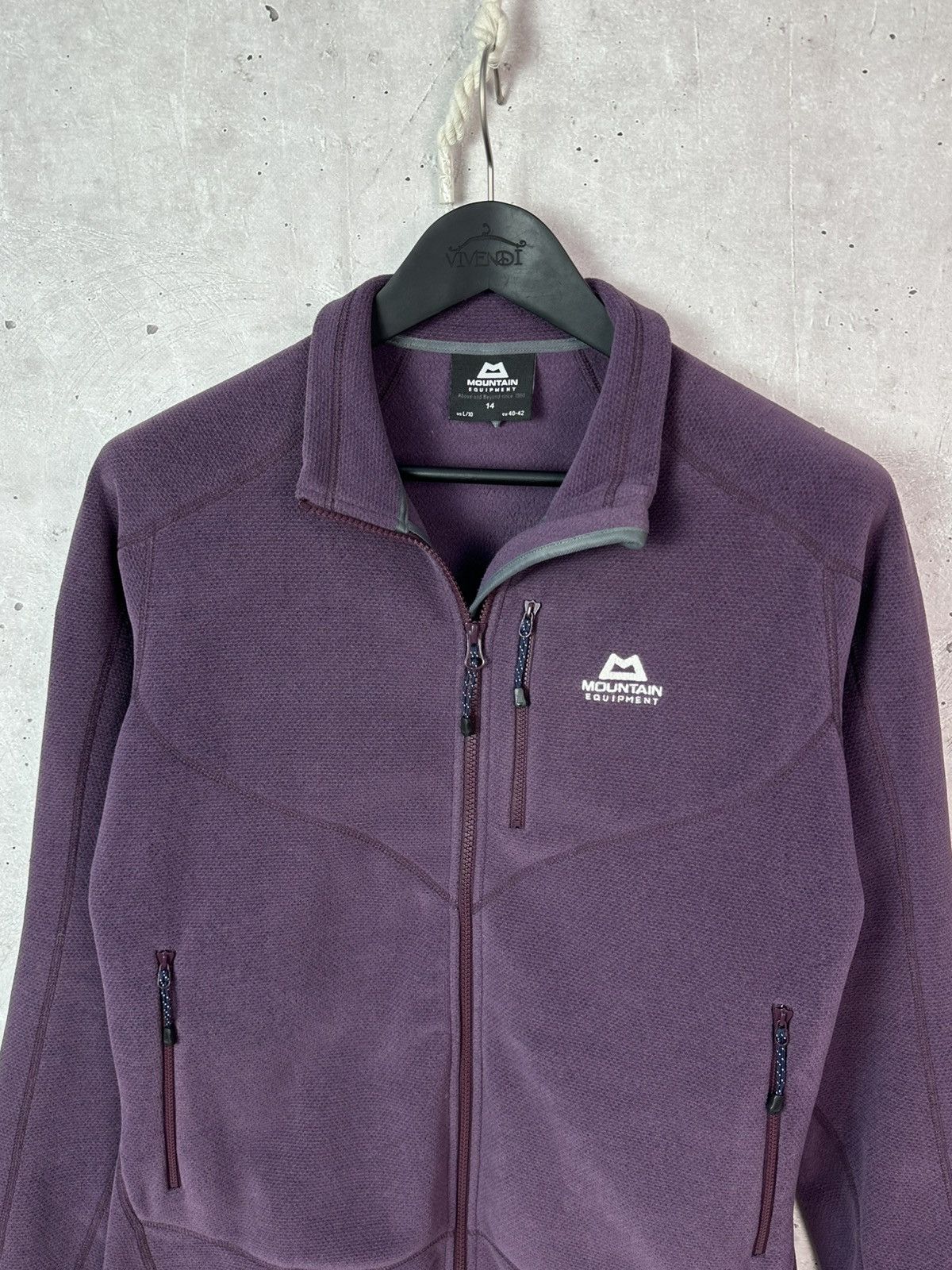 Mountain Equipment Mountain Equipment Litmus Women’s Long Sleeve Fleece Jacket Size L / US 10 / IT 46 - 2 Thumbnail