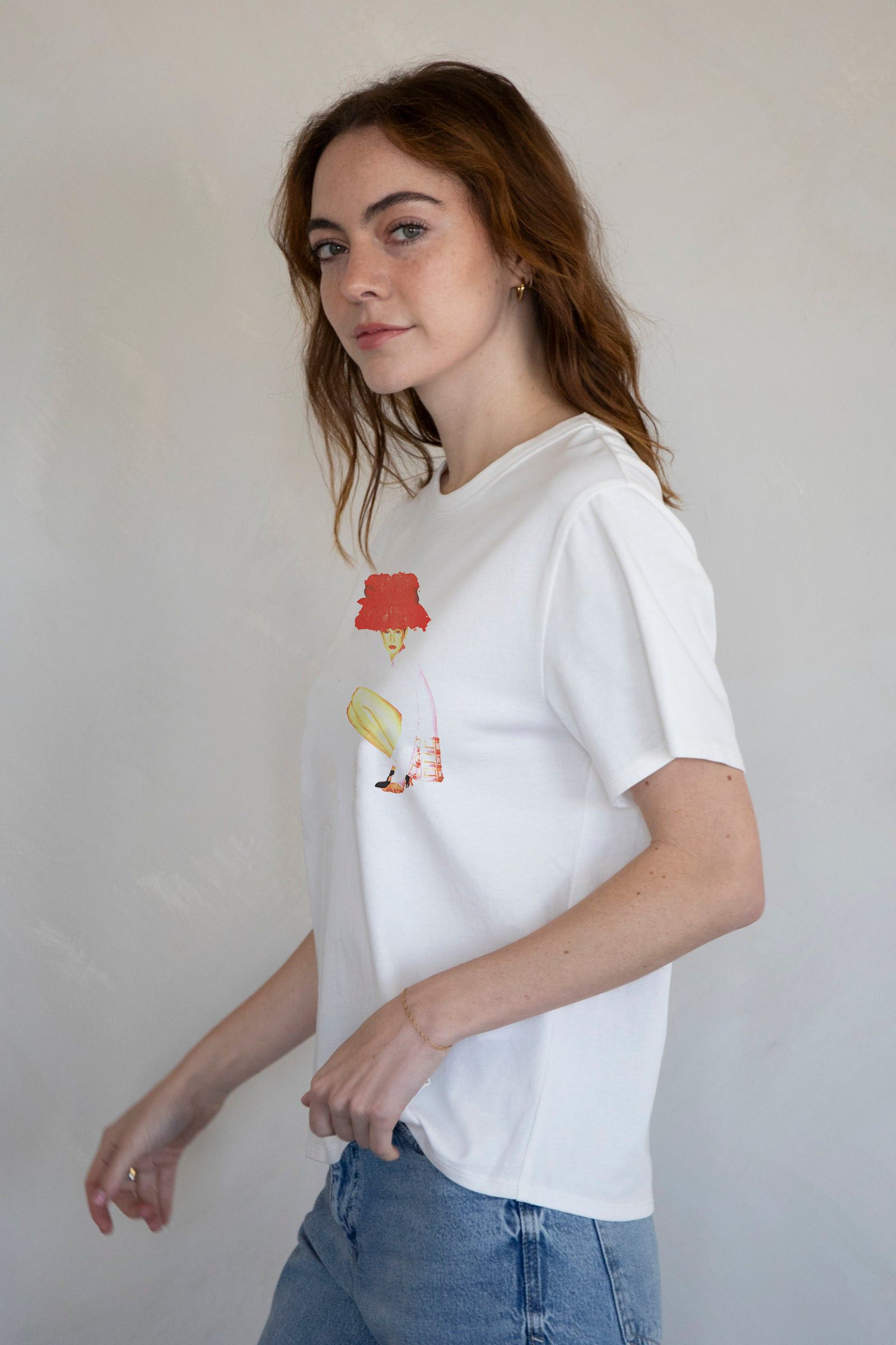 Vintage Really Big Hat Tee | Oversized Confidence, Undeniable Energy Size L / US 10 / IT 46 - 3 Thumbnail